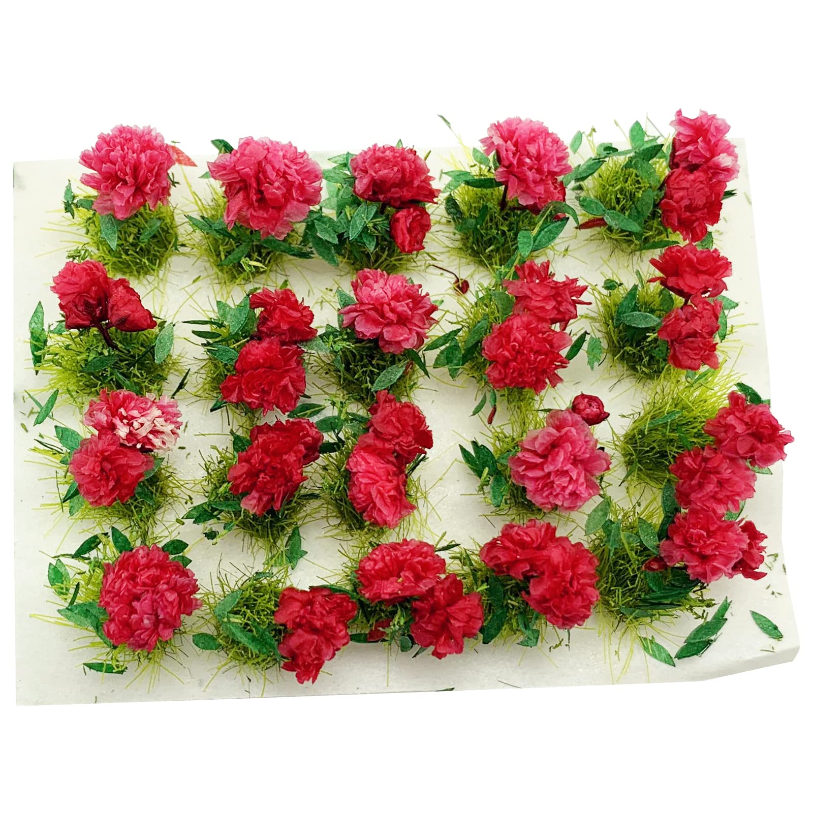 Veemoon 3 Maceteros En Miniatura 1/50 – Flores De Resina Para Casas De Muñecas Y Micropaisajes – Decoración Para Jardines De Cuentos