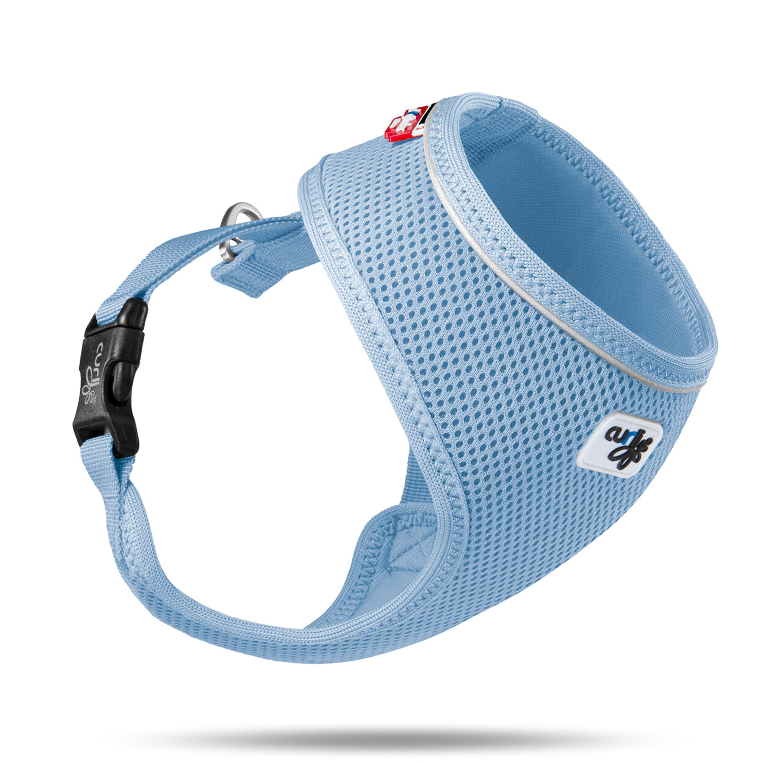 Curli Basic Harness Air-Mesh Skyblue S