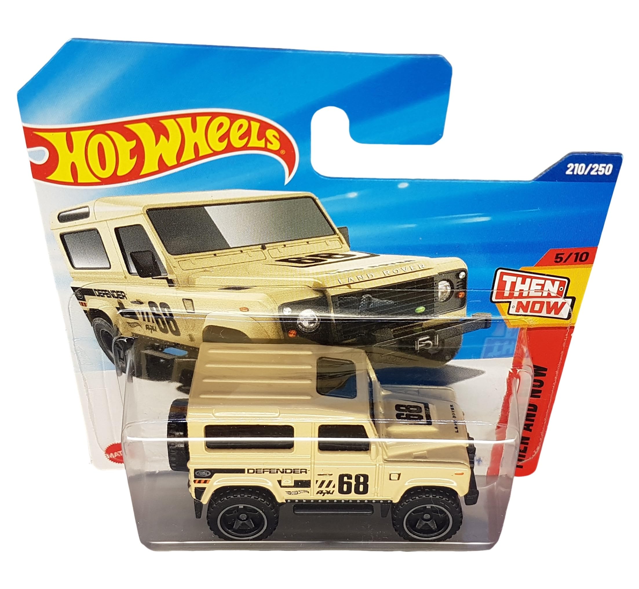 Hot Wheels - Land Rover Defender 90 - Then and Now 5/10 - JBB29 - Short Card - Off-Road - Mattel 2025-1:64 - Image 2