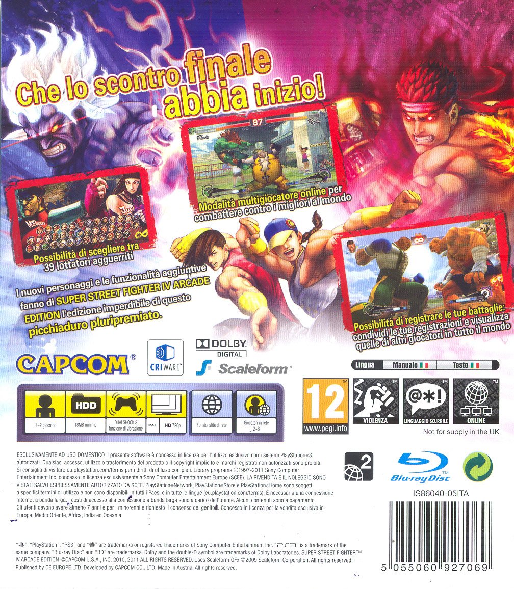 Super Street Fighter IV-Arcade Edt.