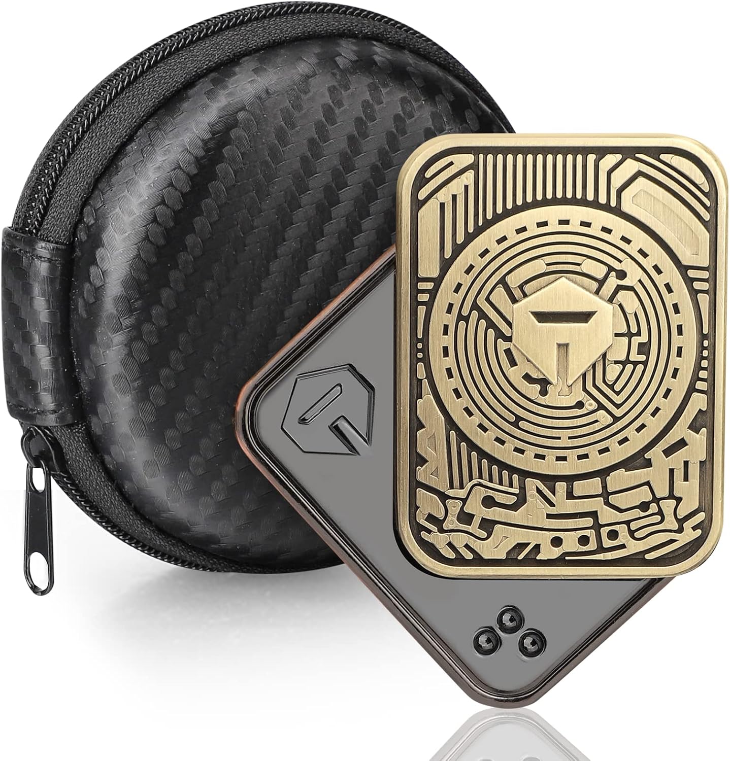 Poker Fidget Spinner Spielzeug für Kinder Erwachsene, Metall