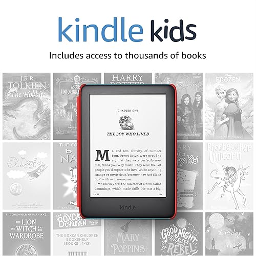 Kindle Kids (2019 release), a Kindle designed for kids, with parental controls - Space Cover