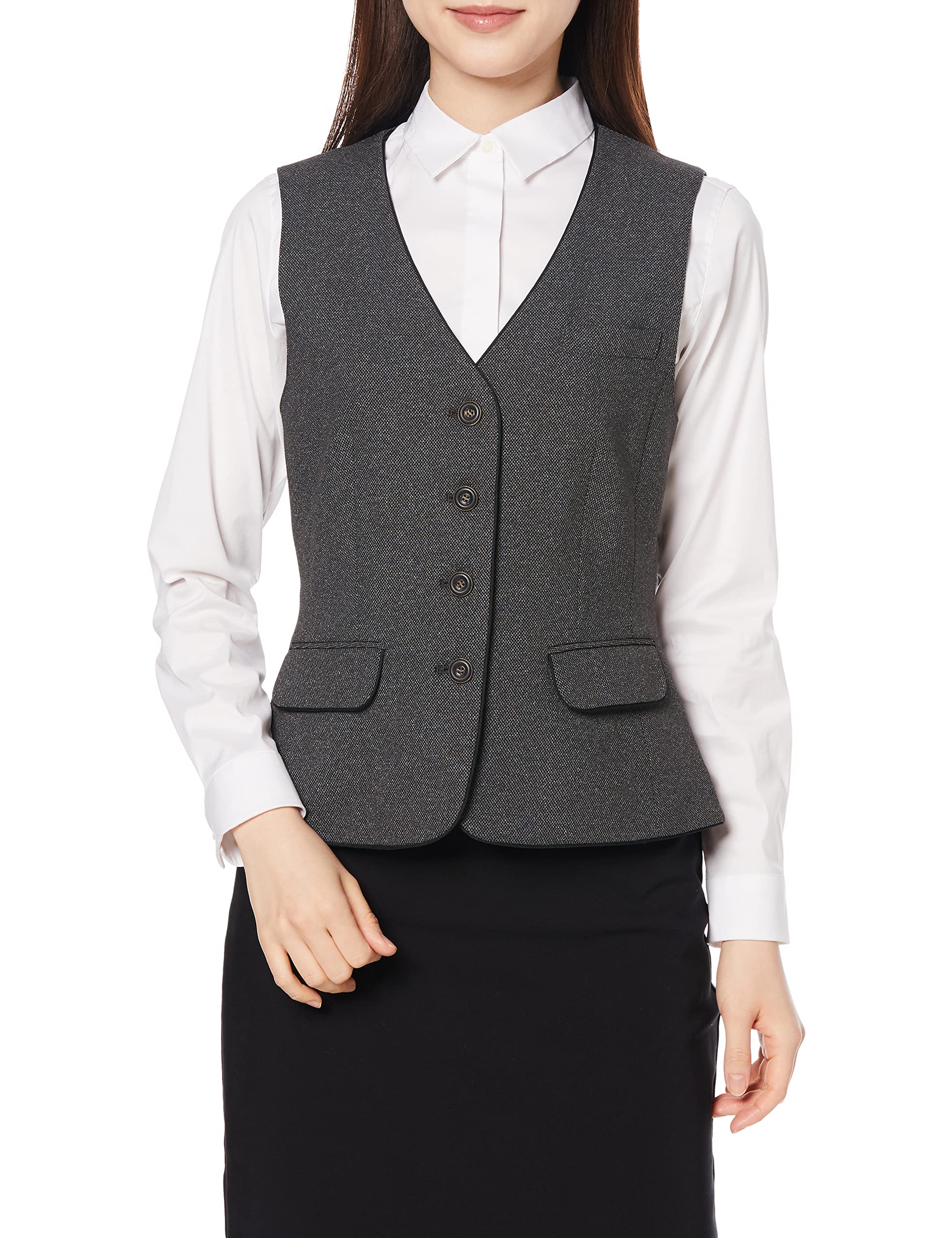 ボンマックス（ユニフォーム） 事務服【ベストスーツ】セットアップ