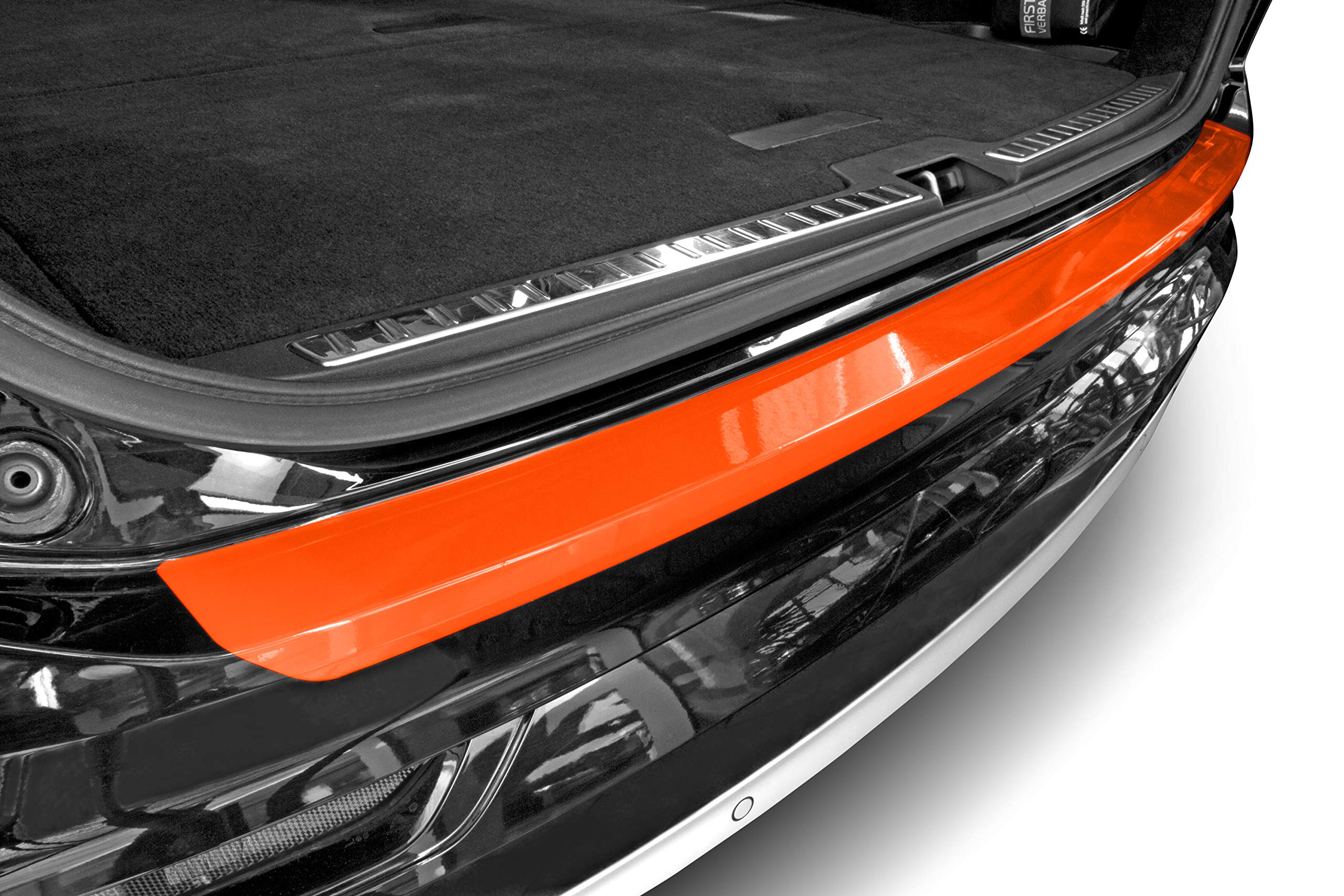 Luxshield Car Bumper Protector Set for Volvo XC90 2 (II) 256 I 2015-2025 - Rear Bumper Guards for Cars, Anti Scratch, Paint Protection for Sill Lip - Carbon Black