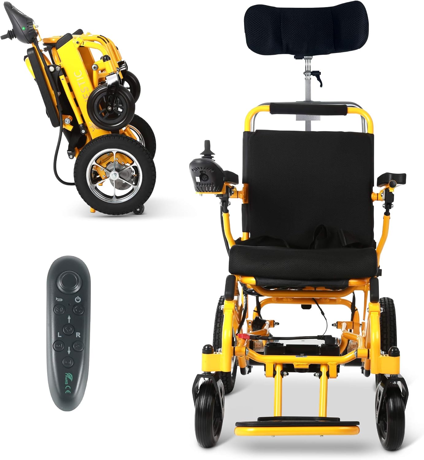 2022 Long Range Lightweight Electric Wheelchair Remote