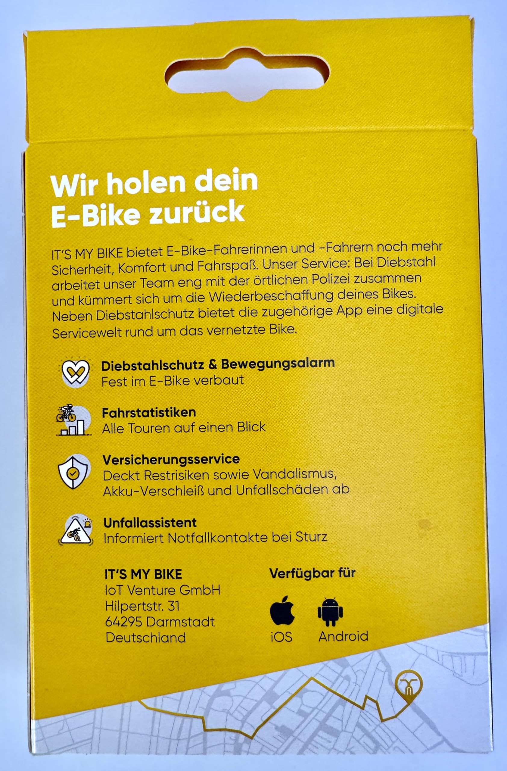 Classic Cycle GPS Tracker für E-Bikes von It's My Bike