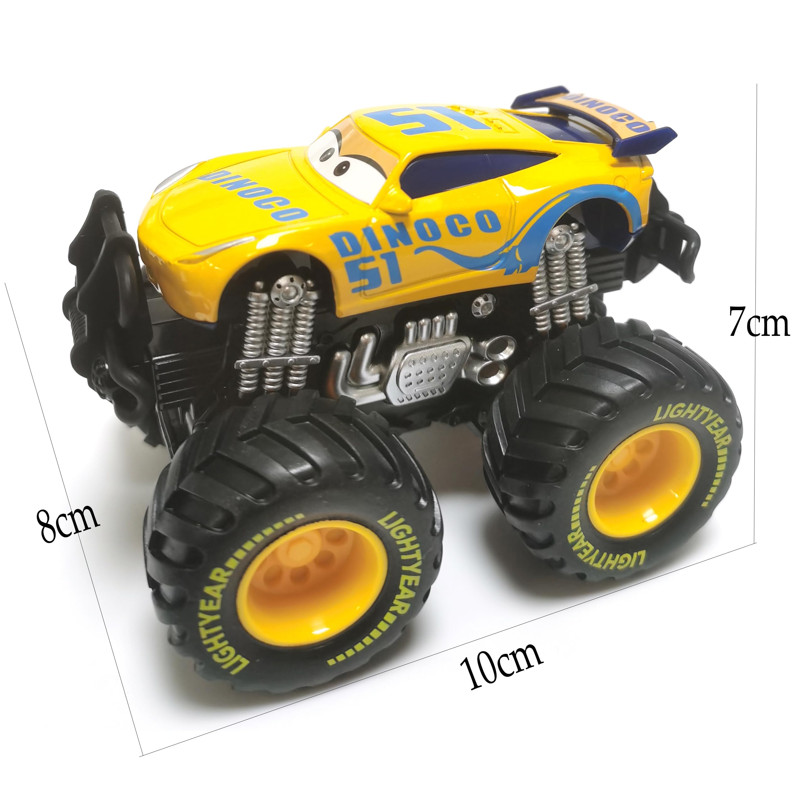 ディズニー・ピクサー カーズ キャラクターカー マックイーン キラキラホイール Amazon | JADA TOYS 1/24 カーズ クルージング ライトニング