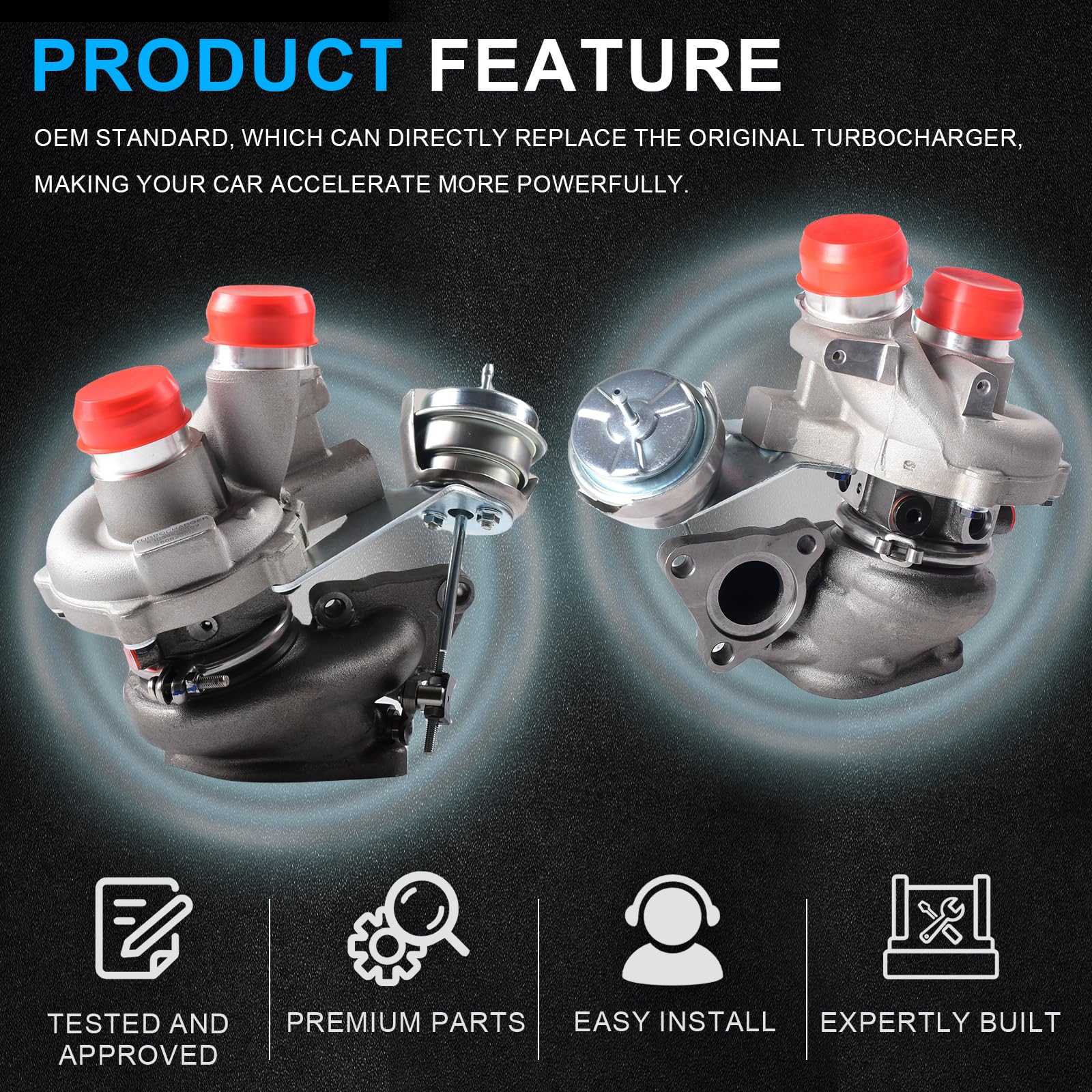 Amazon.com: DOFOCH Left & Right Twin Turbocharger for Ford F150 F 