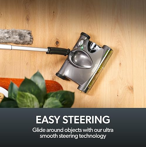 Miniatura 9 de Gtech SW22 - Barredora inalámbrica de litio para alfombras y pisos de madera dura, aspiradora ajustable inalámbrica, hasta 90 minutos de tiempo de