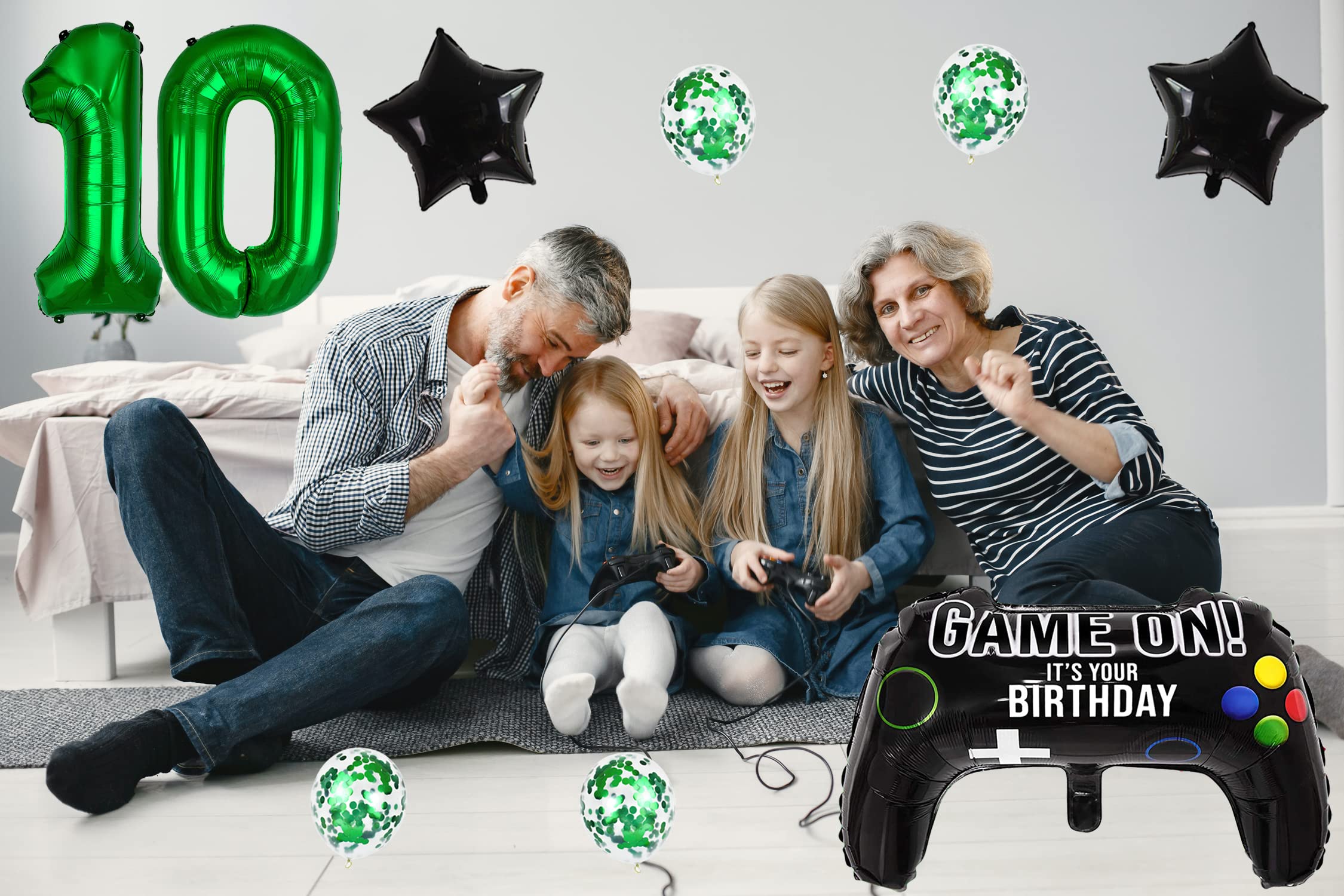 Liitata Videogioco Per Il 10° Compleanno, Decorazione Per Bambini
