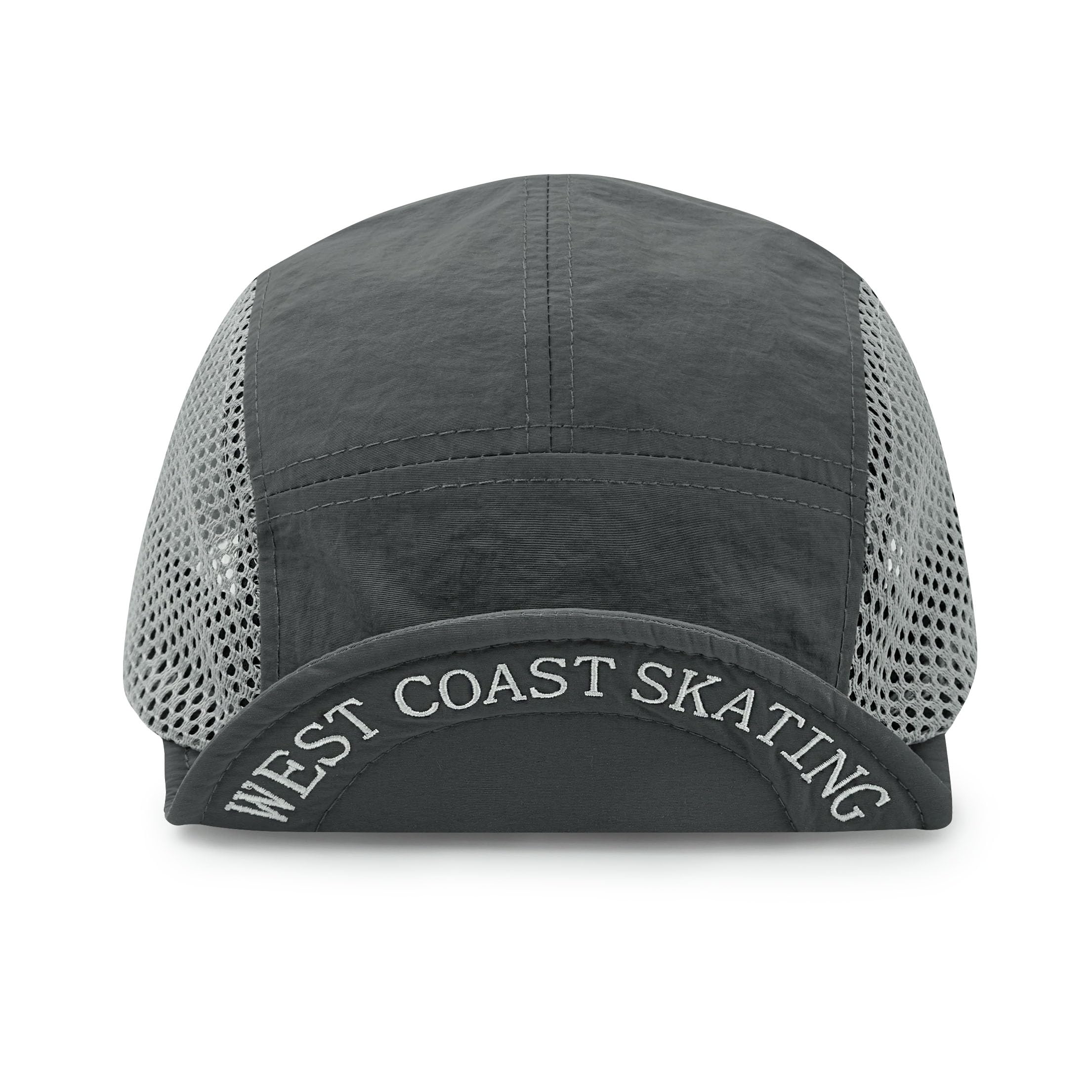 CLAPE Sommer 5 Panel Cap Herren Schnelltrocknend Basecap mit Kurzem Schirm Leichte Atmungsaktiv Outdoor Short Brim Running Sport Cap Unisex