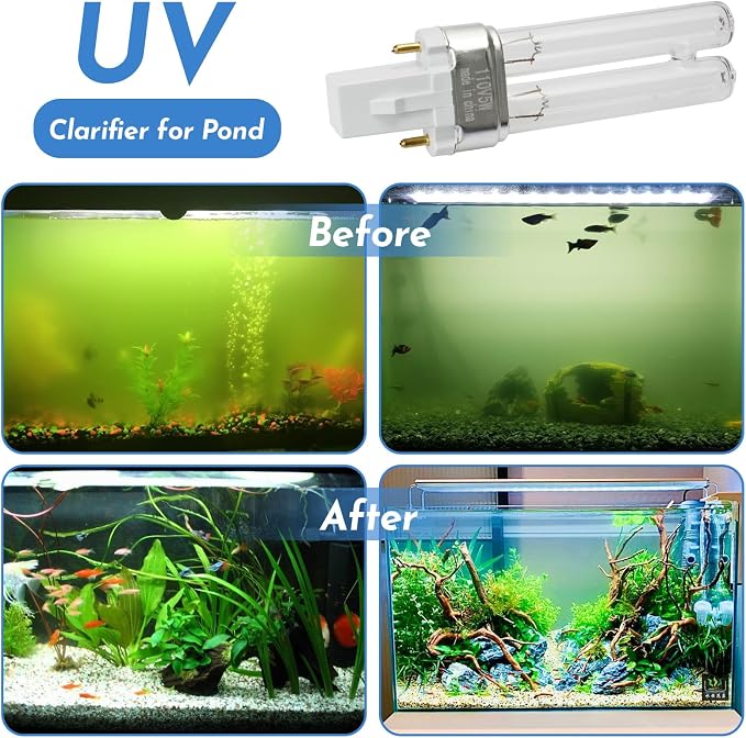 Lámpara UV para filtro de estanque 5 Watt ANTOBOLE miniatura 5
