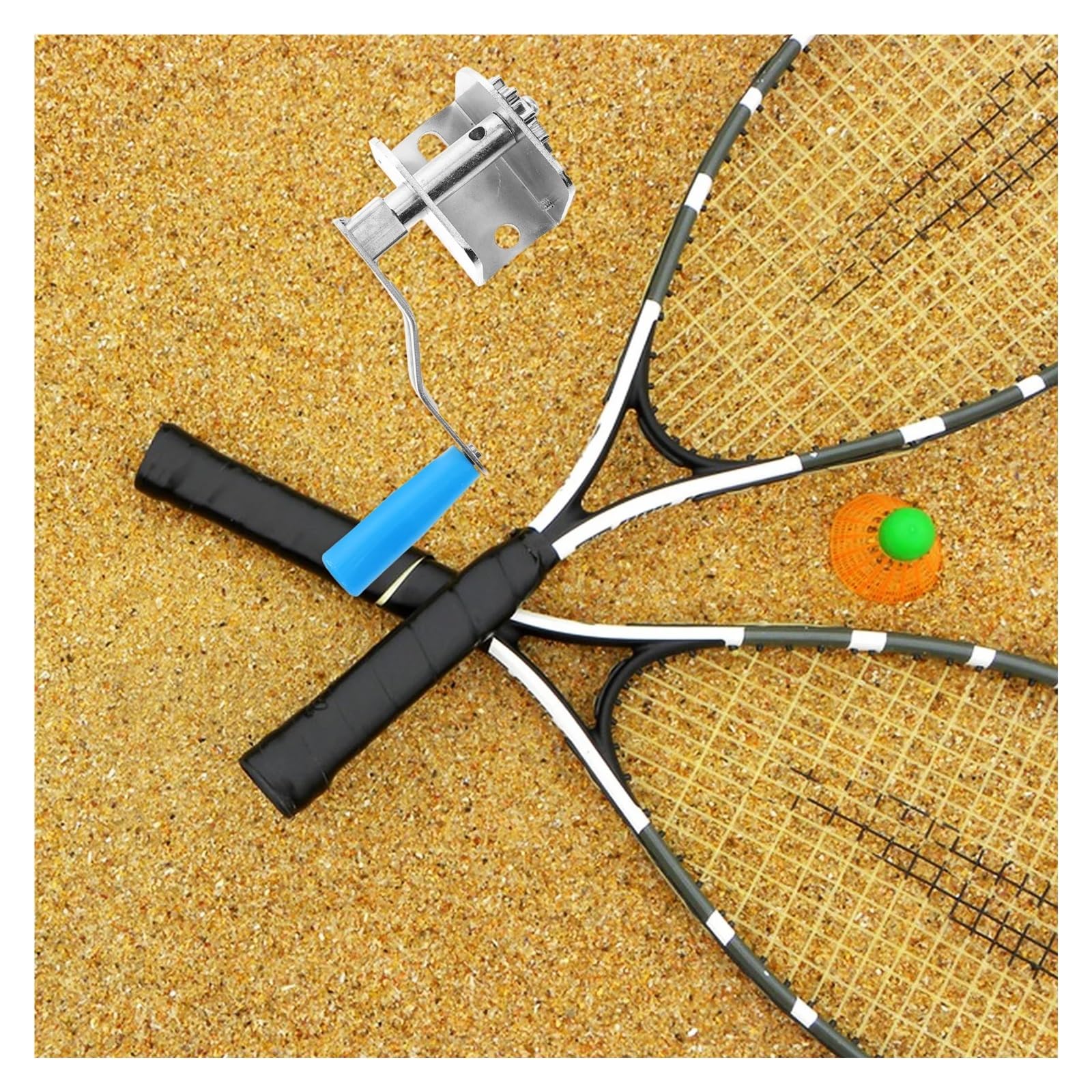 Manuelle Seilwinde aus Edelstahl, tragbare Handkurbel für Banton-/Volleyballnetz, Outdoor-Sequint, einfach zu bedienen