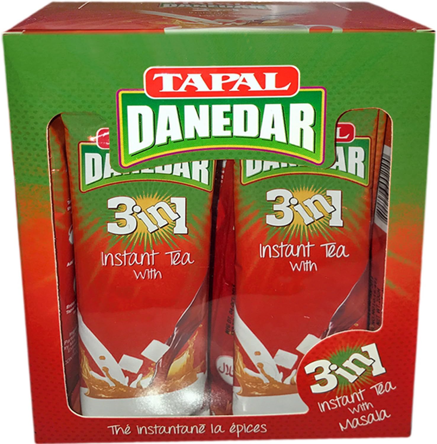 Danedar - Instant Ginger Tea, 3in1 Chai, 10 Sachets (Ginger)