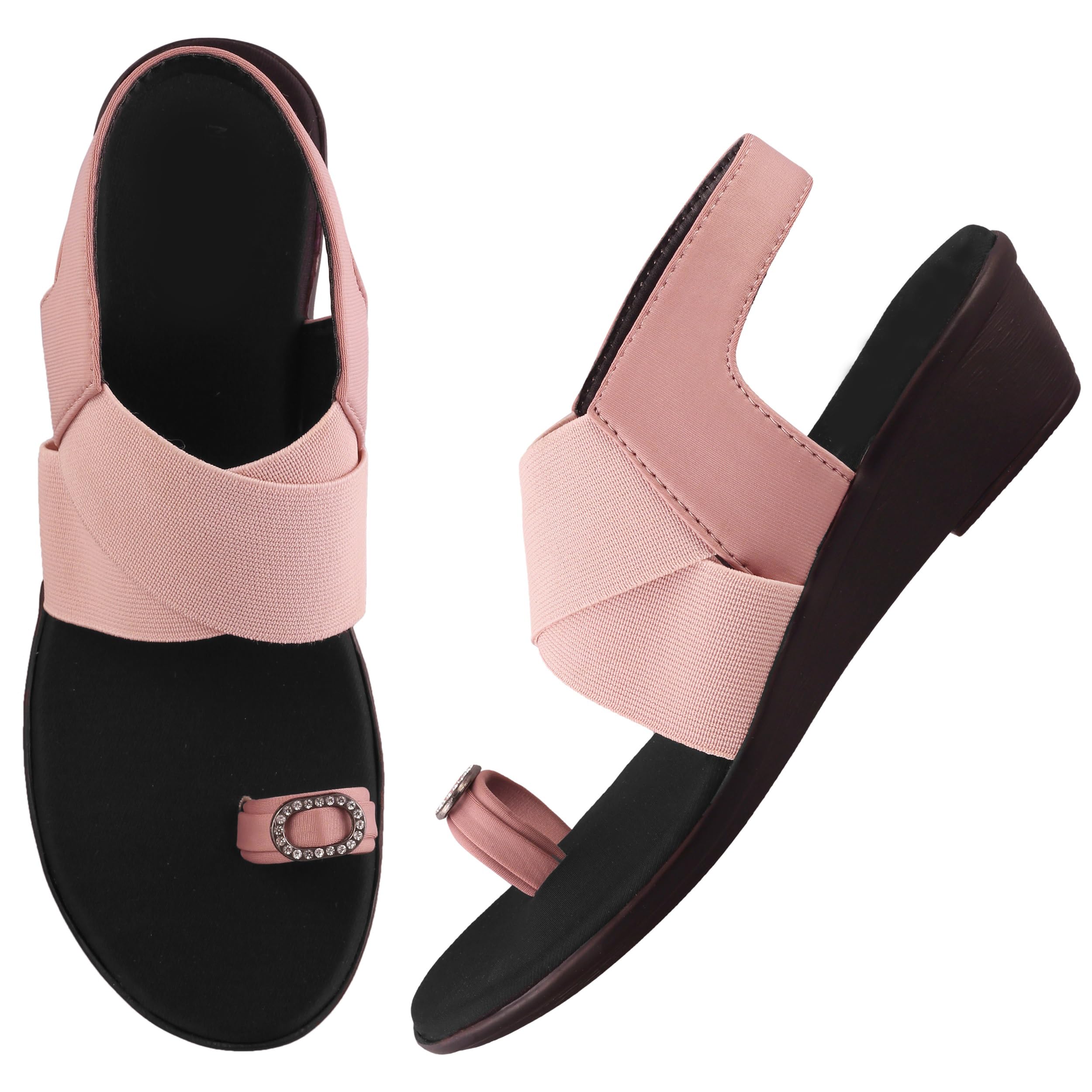 H.M. Flat Sandal Slipper For Womens And Girls 8006 PEACH36 (B0CTHQ984L) Amazon Price History, Amazon Price Tracker
