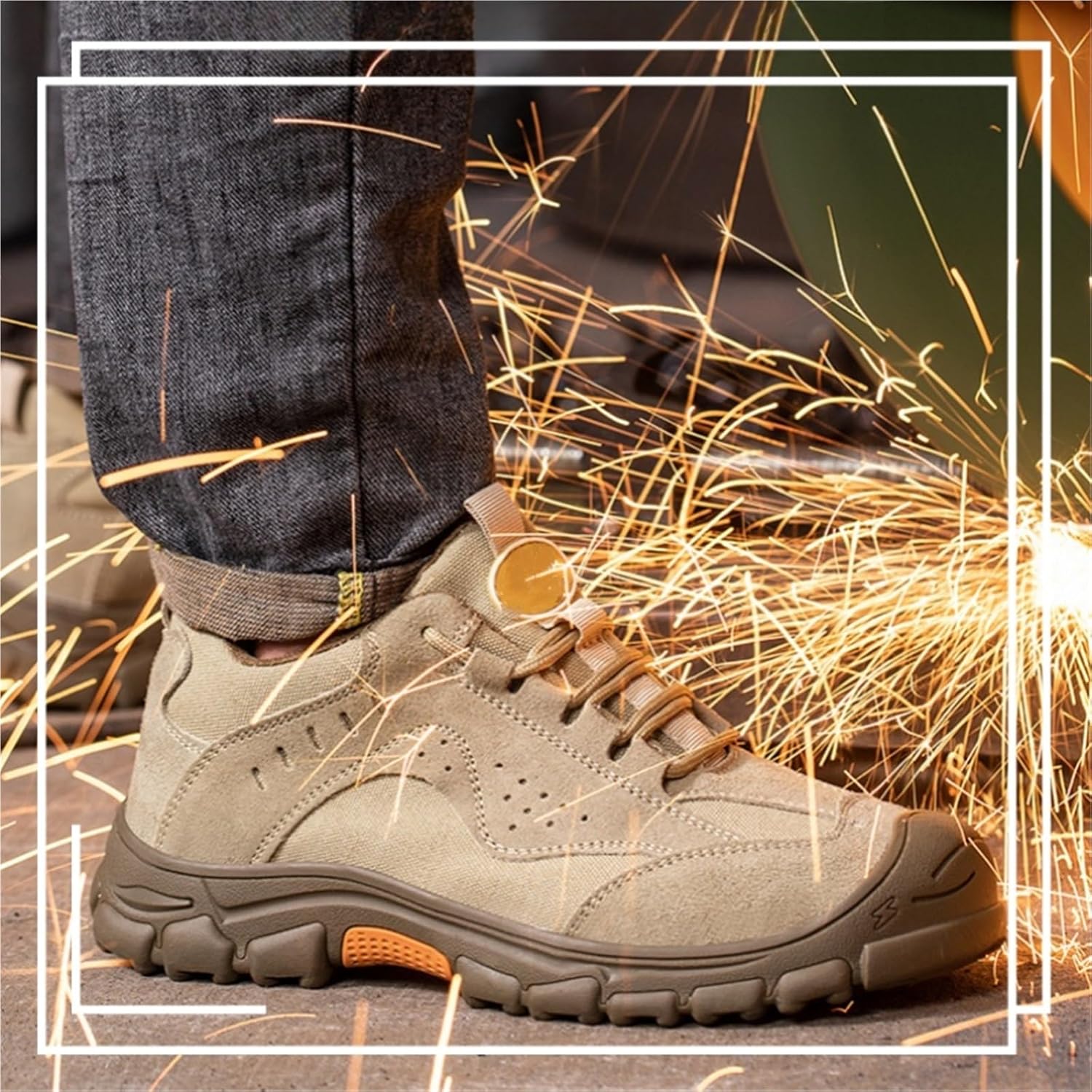 [TYDZGDS] 安全靴 作業靴 メンズ あんぜん靴 レディース 軽量 スニーカー 6kv絶縁靴 安全シューズ 鋼先芯 セーフティ