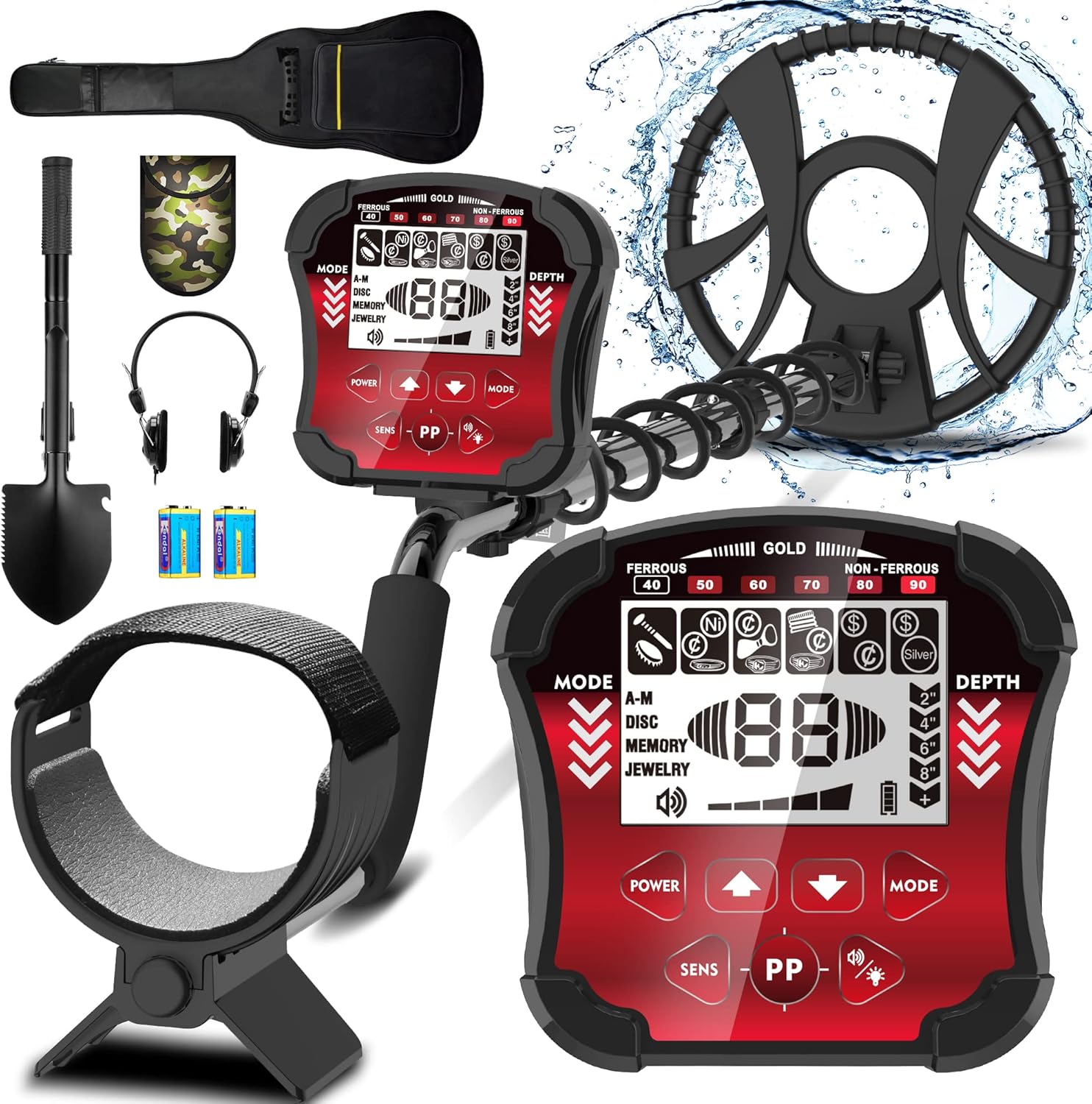 Metal Detector for Adults, High Accuracy Professional Gold Detector