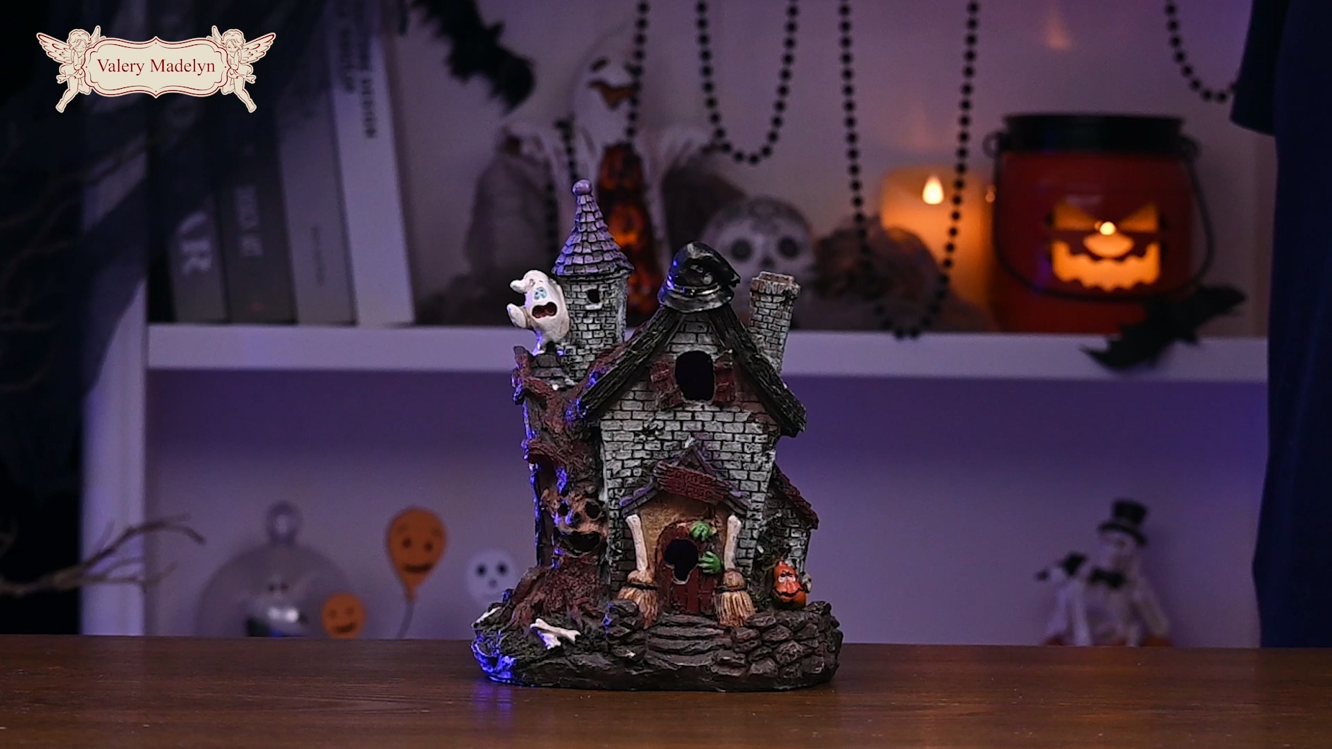 ハロウィン ウィッチズキャッスル オブジェ ディスプレイ ランプ 置物 Amazon.com: 2018 Lemax Animated Halloween Figurine 6.10 x 5.12 x