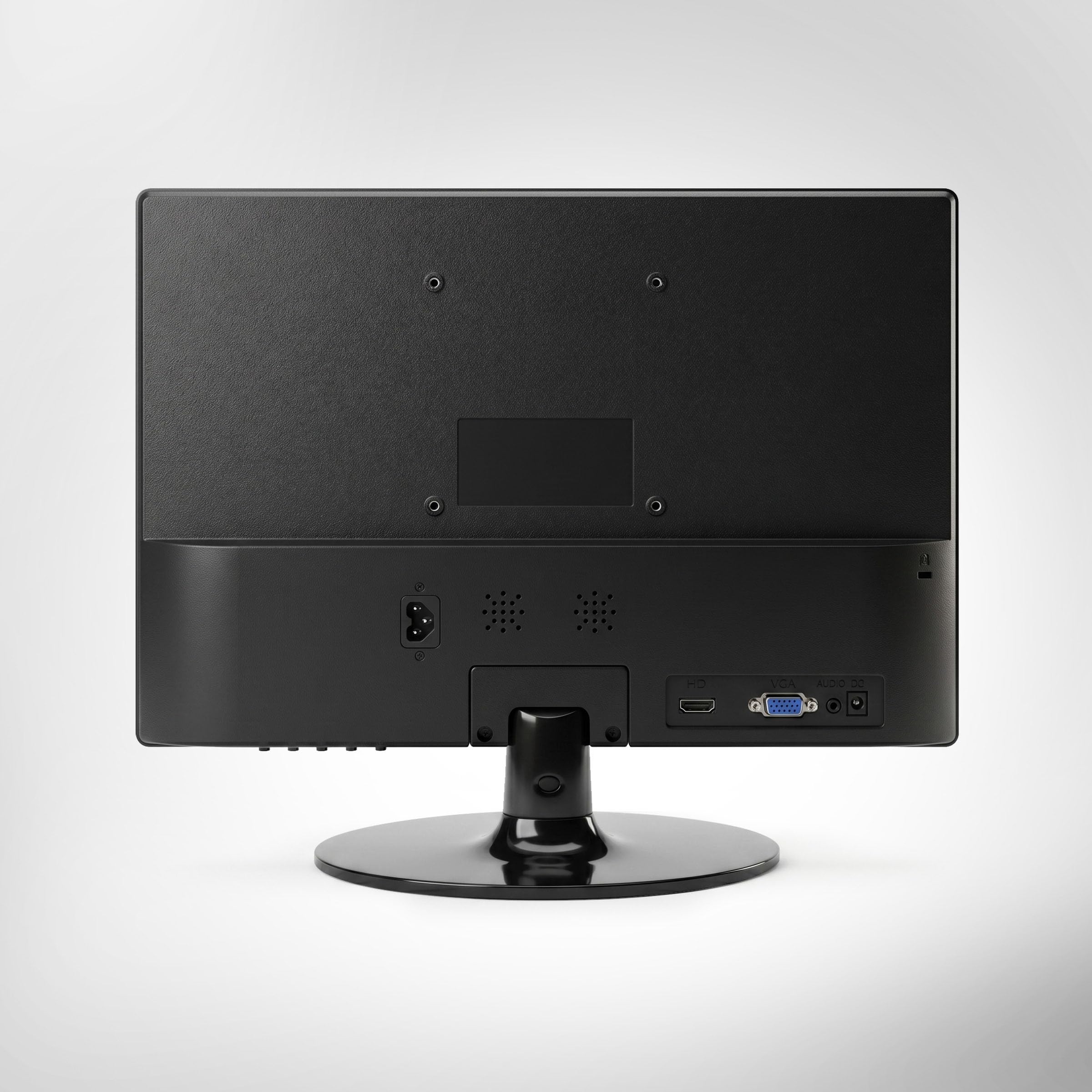 FRONTECH 15.4 Inch HD LED Monitor, Refresh Rate 60 Hz,1280 x 800 Pixels, Wall Mountable Slim Stylish Design with 16.7M Colors, HDMI & VGA Ports, Built-in Power Supply (MON-0068,Black) — Amazon image 3