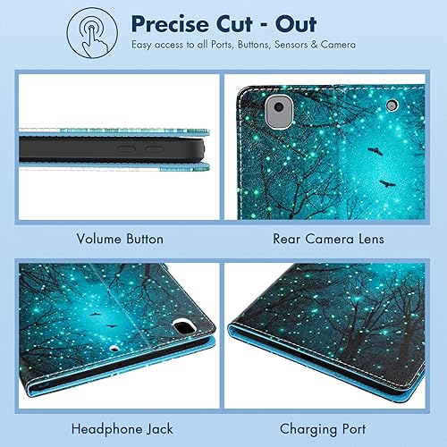 Miniatura 7 de Dteck Funda para iPad Air 10.5 (3 generación) 2019 iPad Pro 2017 10.5" - Funda protectora de cuero magnética con soporte para lápizángulo de soporte