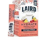 Vista 11 de Laird Superfood Hydrate - Agua de Coco Orgánica