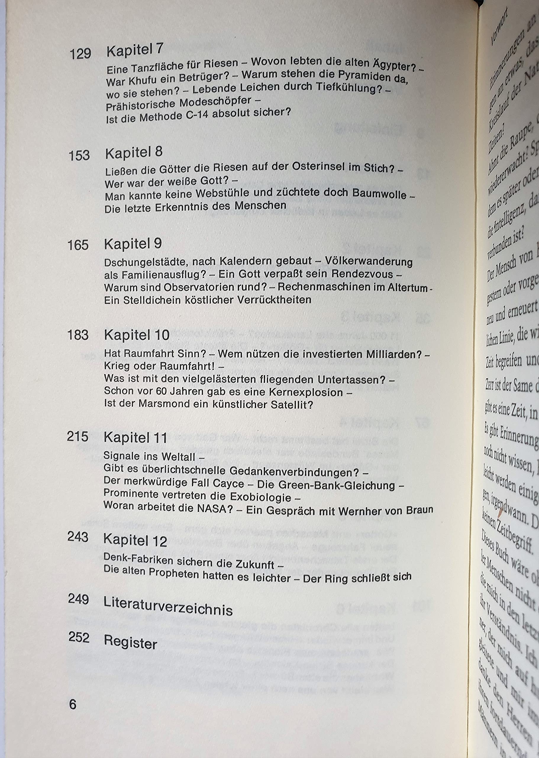 Erich von Däniken: Erinnerungen an die Zukunft