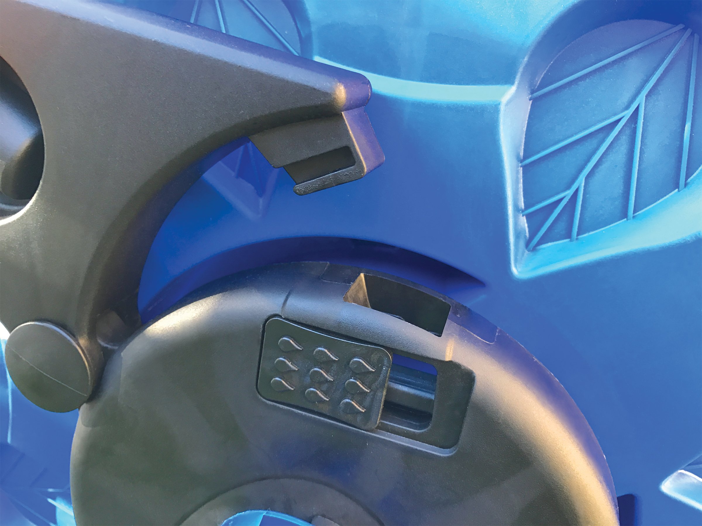 AQUA CONTROL c2098 N – Carrello avvolgitubi, Colore: Blu Nero