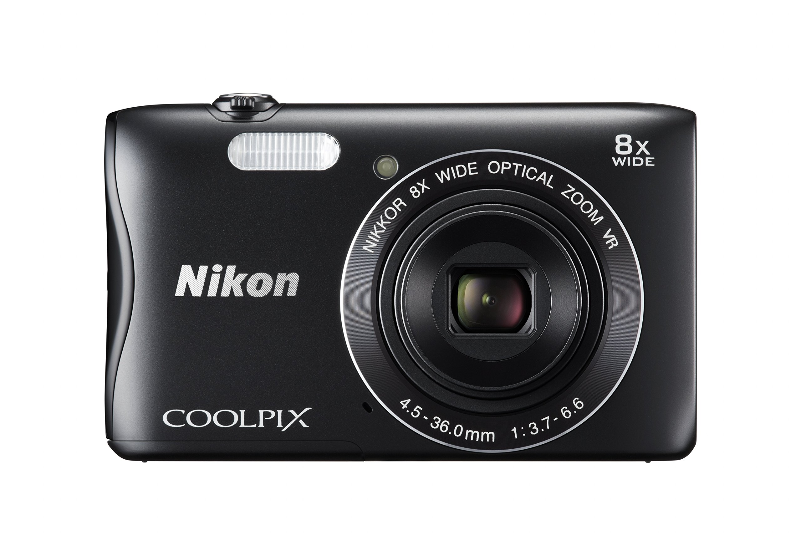 Nikon Coolpix S3700 Digitalkamera (20 Megapixel, 8-fach opt. Zoom