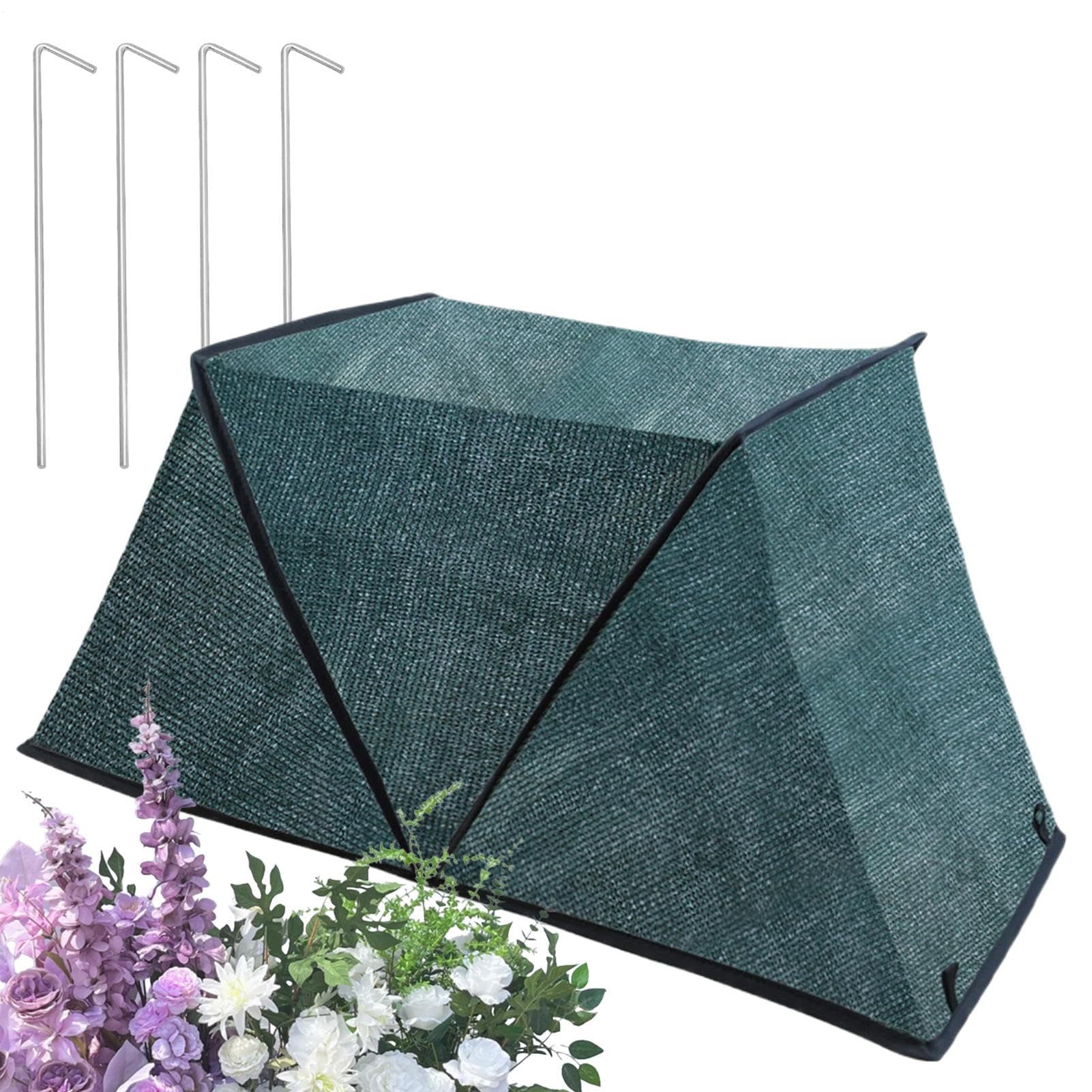 Pare-Soleil de Jardin pour plates-bandes et potager, bâche d'ombrage beige