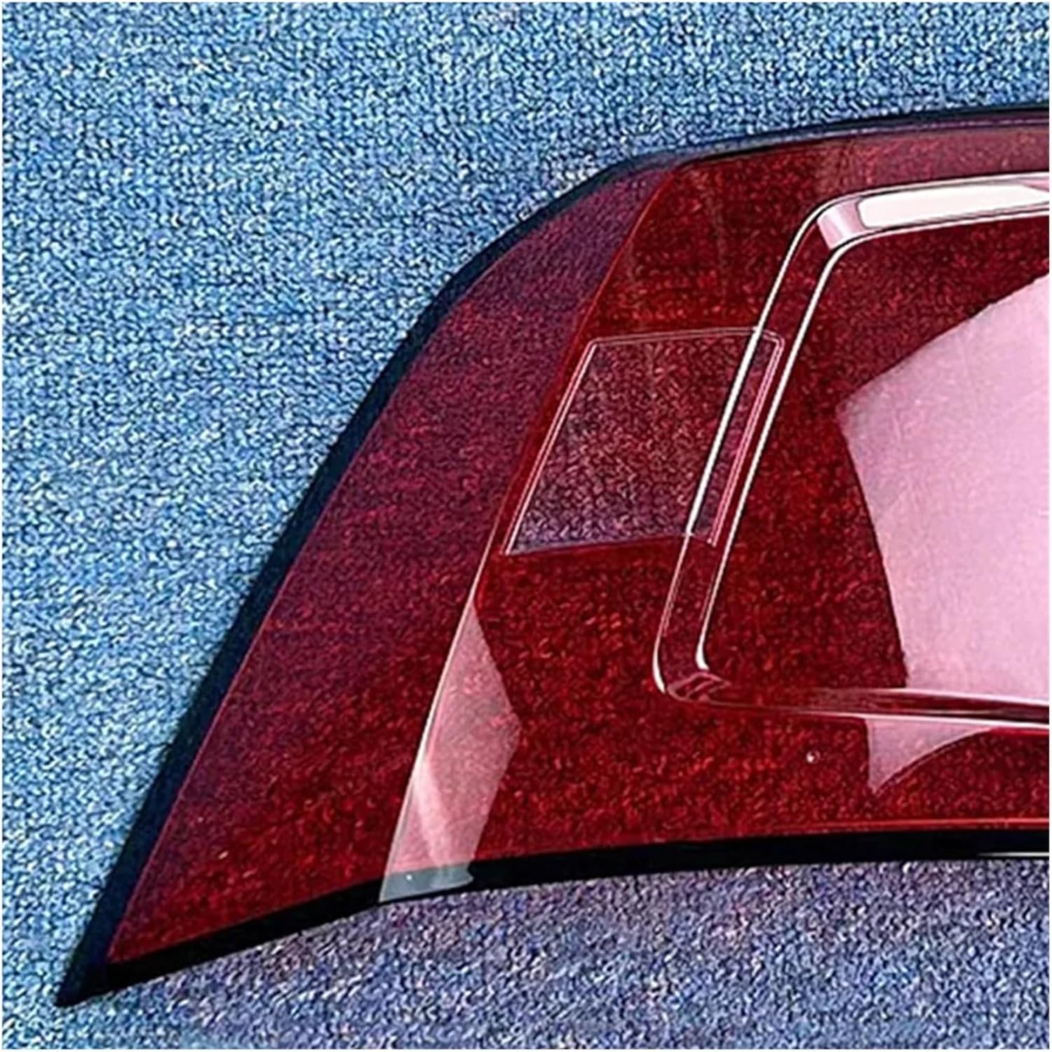 Auto Tail Light Caps Compatible for Volvo Compatible for S90 2021 2022 2023 Car Taillight Cover Lampcover Lampshade Lamp Glass Lens Case Taillamp Mask(Outside Left)