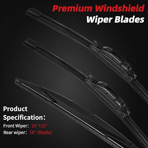Vista 272 de OTUAYAUTO Brazo de limpiaparabrisas trasero - Reemplazo para Chevrolet Chevy Tahoe, Suburban, Cadillac Escalade & ESV, GMC Yukon & XL 2015-2020 OEM