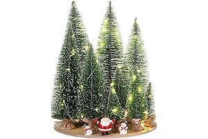 10-Inch Artificial Mini Christmas Trees