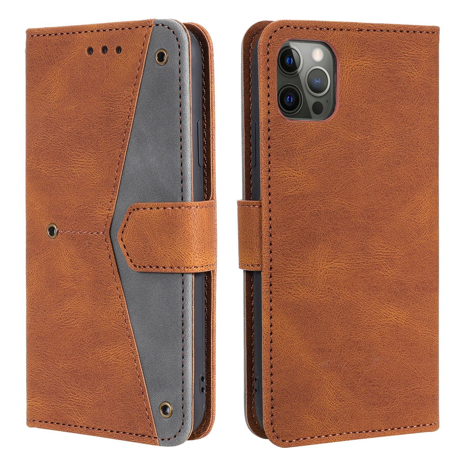 Cover Libro per iPhone 13 Mini Custodia a tracolla [9 Porta