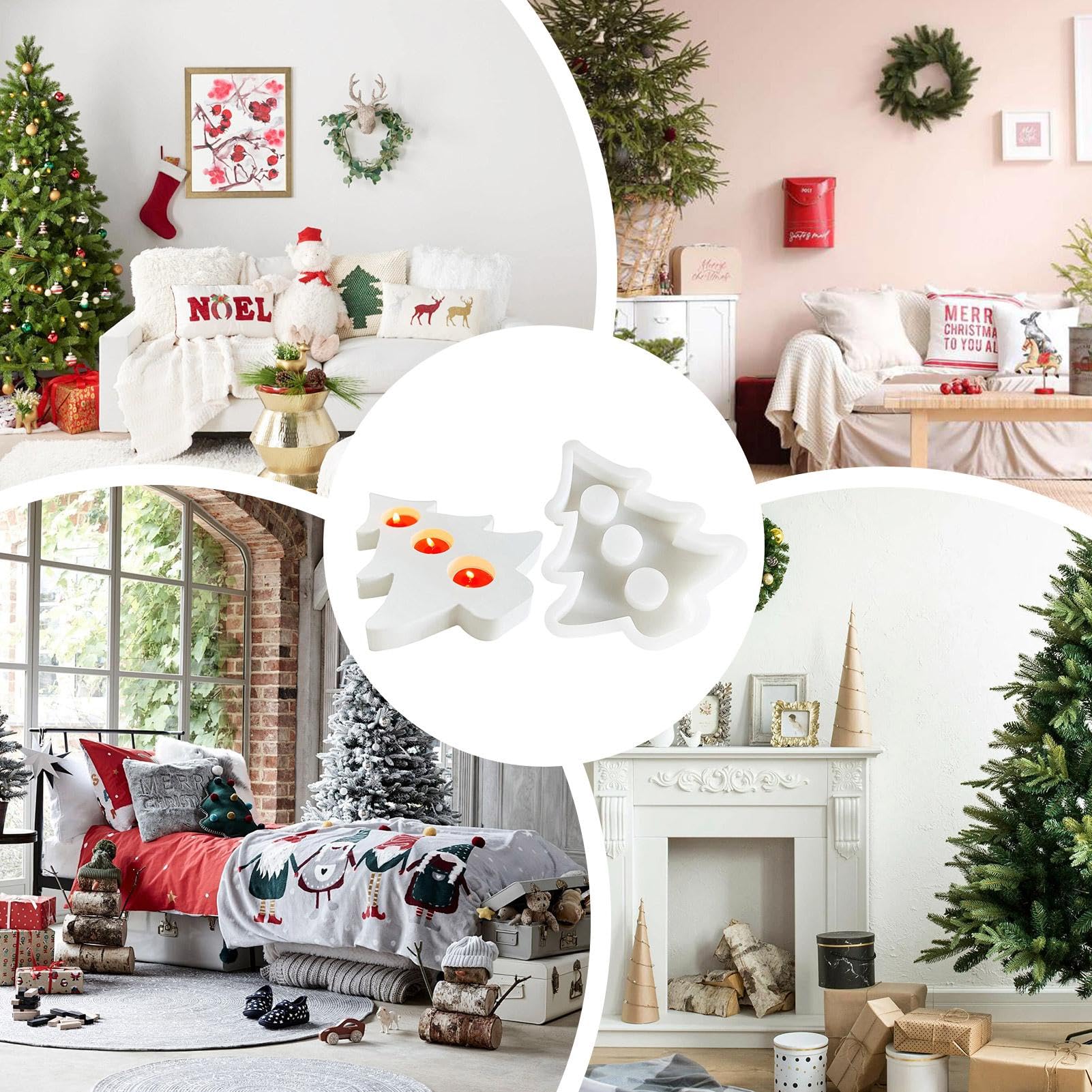 ビレロイ・ボッホ クリスマスツリー型キャンドルホルダー クリスマス