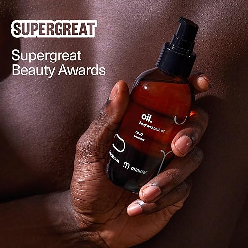 Miniatura 5 de Maude Aceite No. 0 - Masaje orgánico hidratante + aceite corporal - Hidratante para la piel con aceite de jojoba orgánico, coco y ricino, rico en