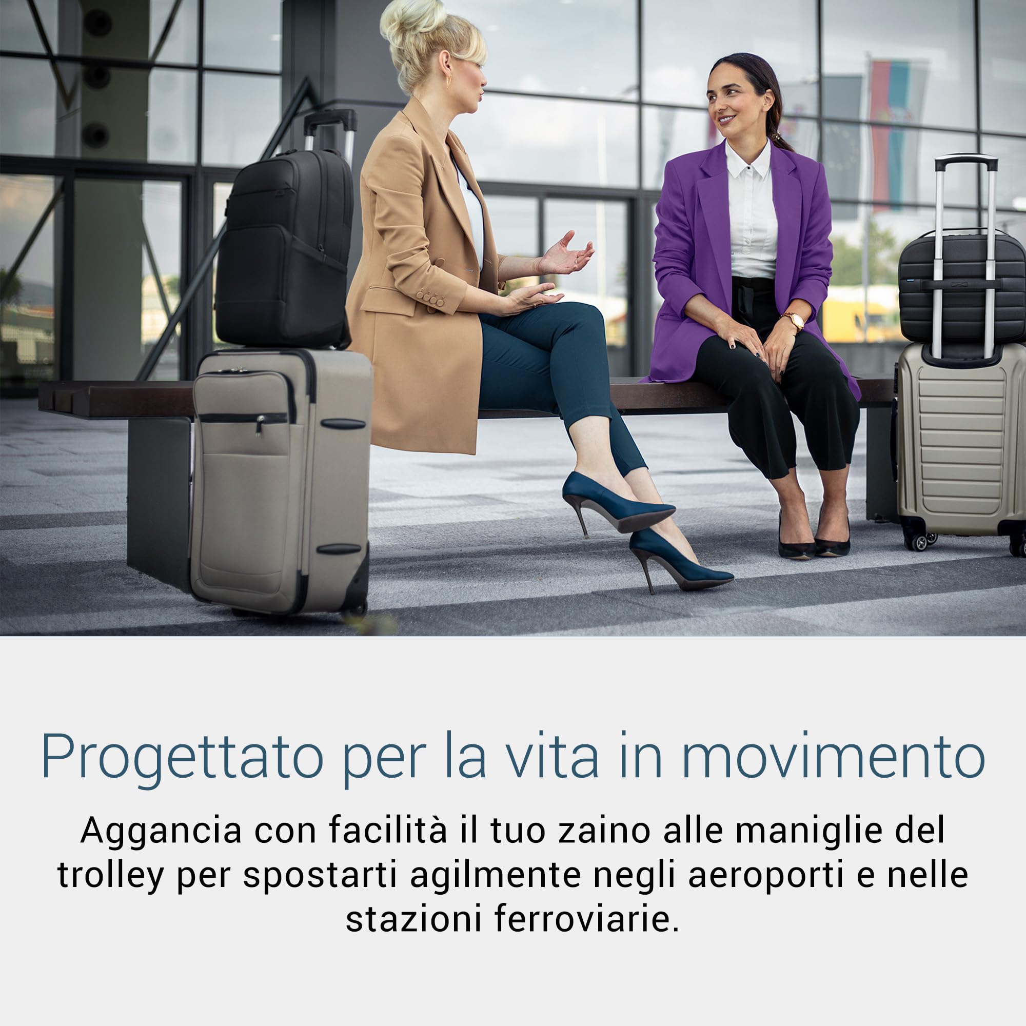Dell Pro EcoLoop Zaino CP5626, per Notebook 14"-16", 23L, 53% Materiali Riciclati, Scomparto Imbottito, Interno Antigraffio, Cerniere Impermeabili, Nero
