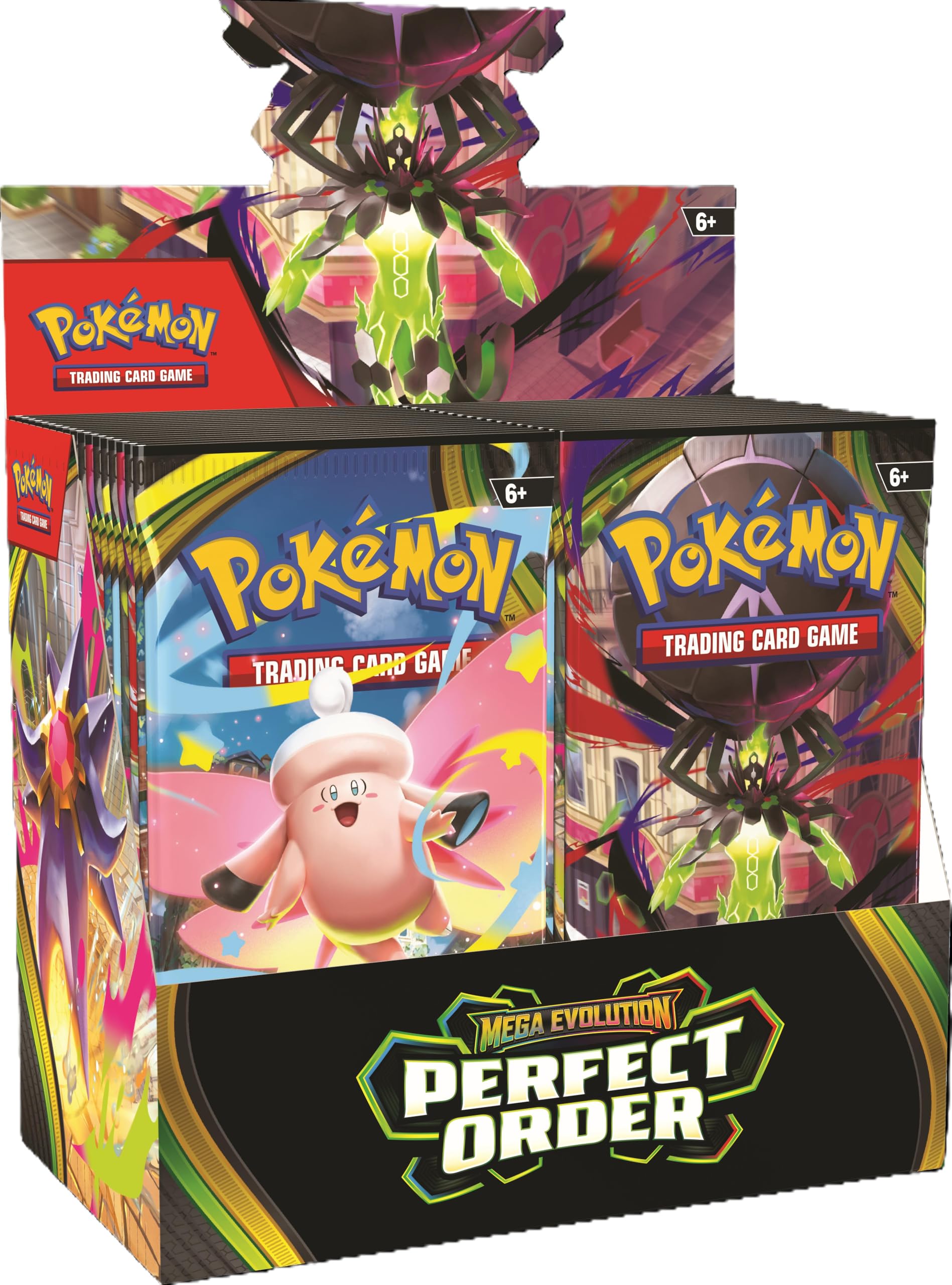 pokemon booster box bulk Amazon.com: Pokémon TCG: Mega Evolution—Perfect Order Booster Display Box :  Toys & Games