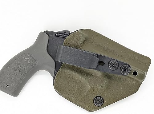 SunSmith Holster - Compatible con Smith & Wesson M&P Bodyguard 38 Special Ambidextrous IWB Kydex Holster Inside Waist Funda de transporte oculta