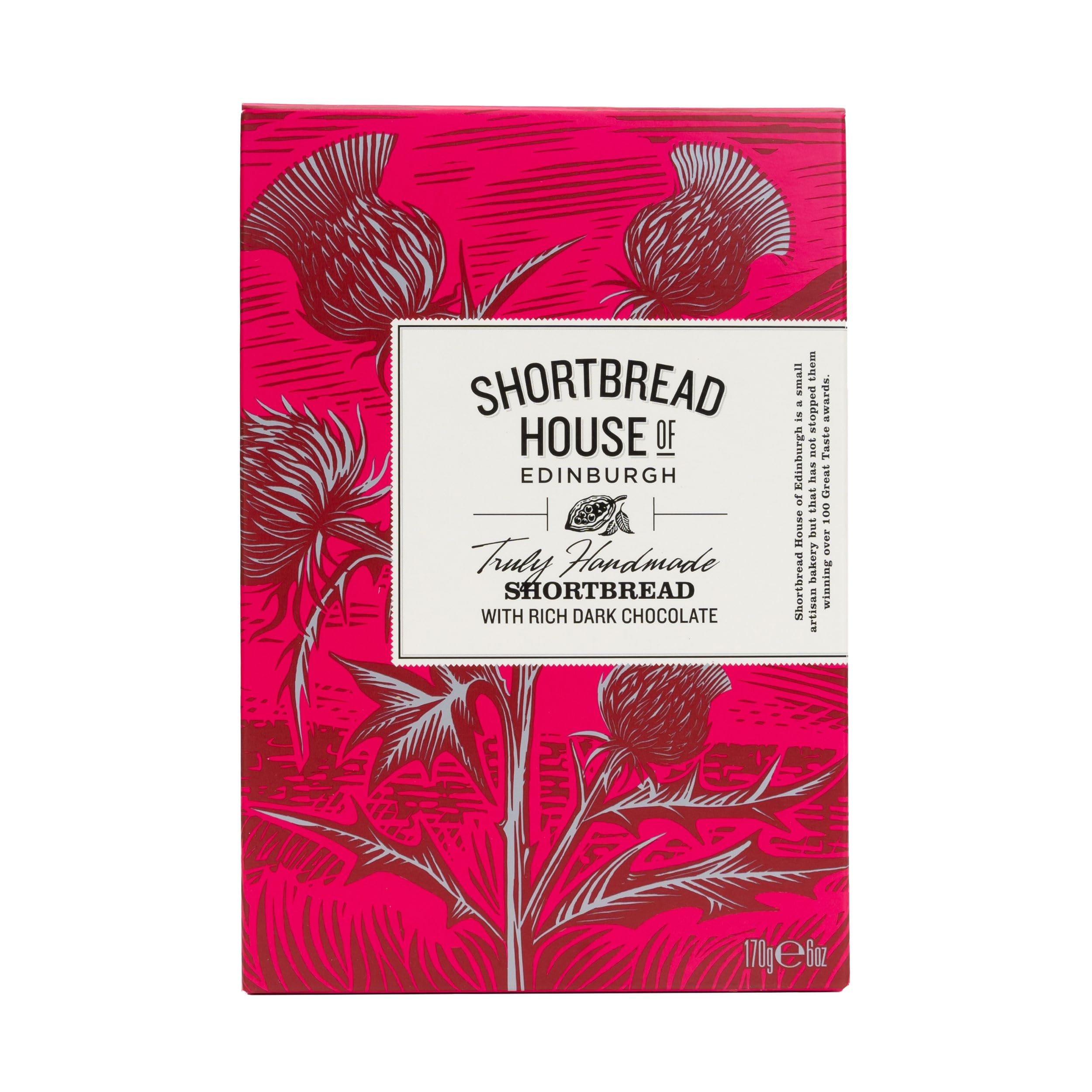 Shortbread House of Edinburgh's Shortbread Fingers, Rich Dark Chocolate Chip, 6 Ounce (Pack of 1)