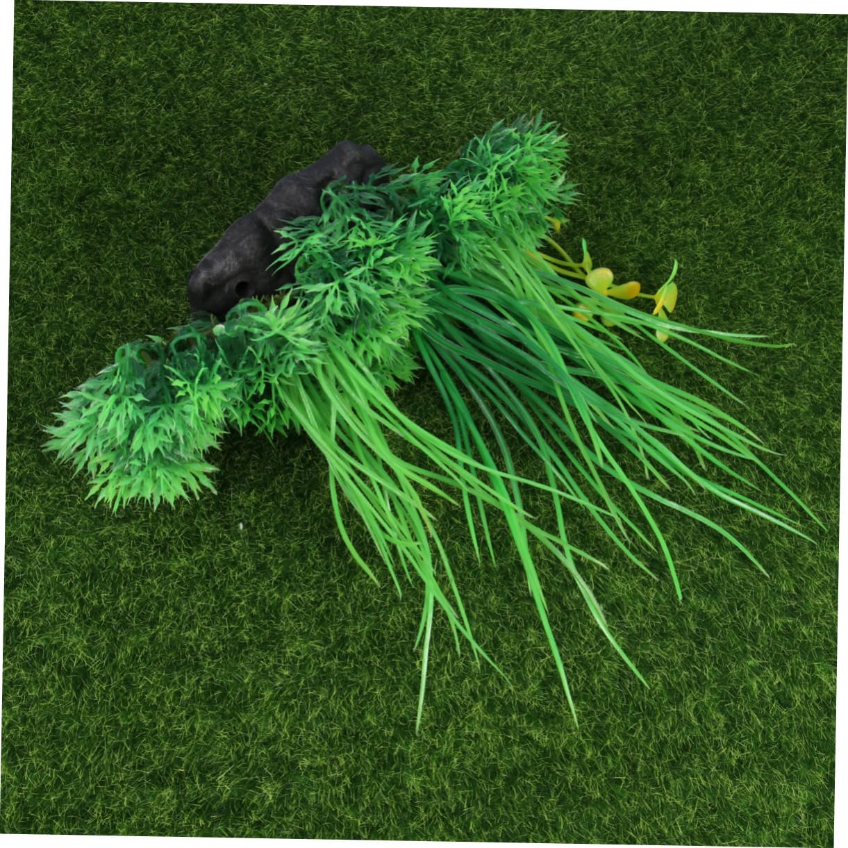 DOITOOL 3 Piezas Decoración De Plantas Falsas Planta Falsa Plantas De Pecera Planta De Falsa para Pecera para Decorar Peceras Objetos Decorativos Artificial