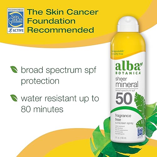 Miniatura 9 de Alba Botanica Spray protector solar sensible SPF 35 sin fragancia 6 onzas