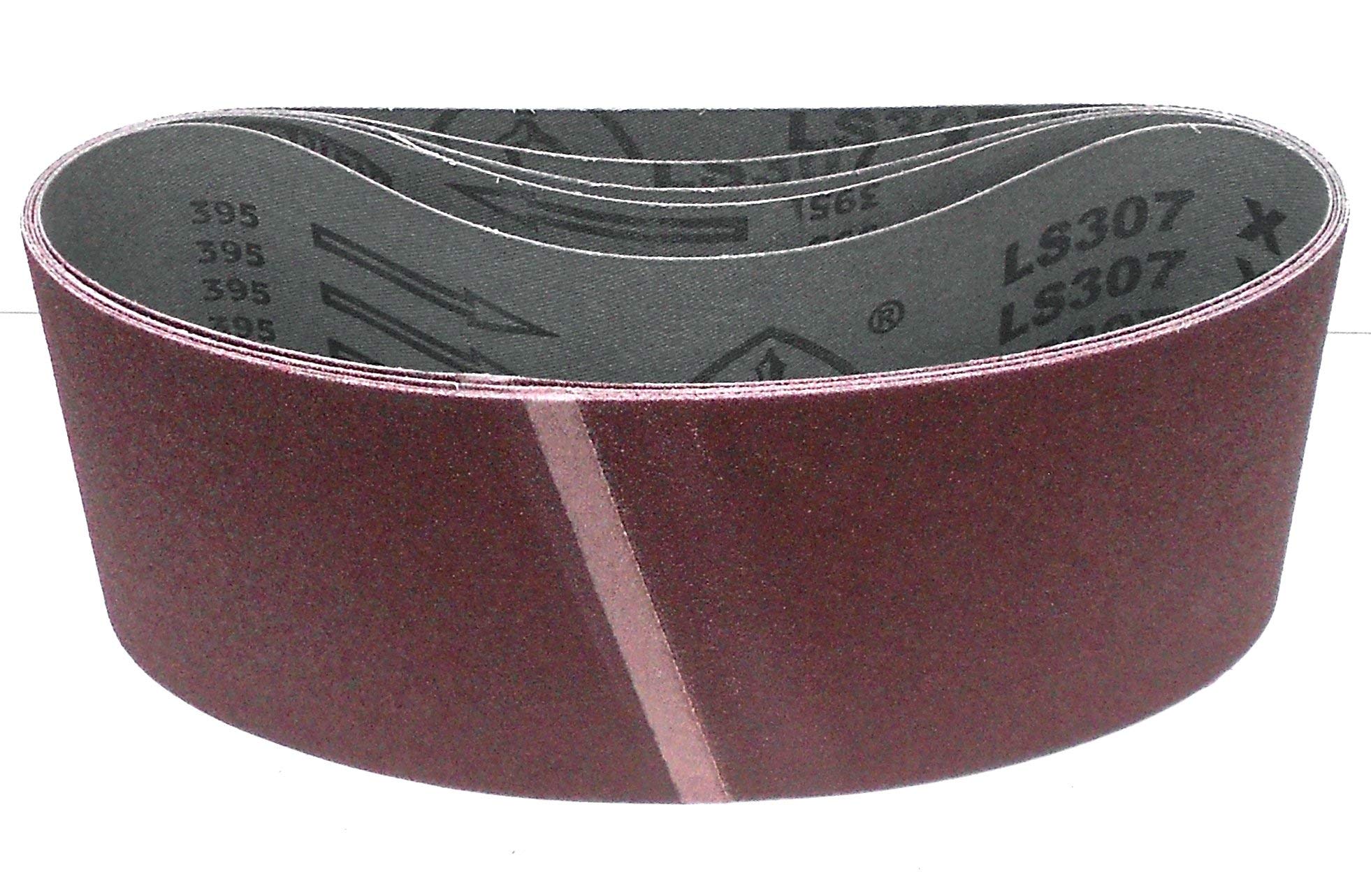 Klingspor Abrasives Usa Klingspor Bande Abrasive LS307X - 50 X 800 Mm - Grain P40 - Lot De 10 - Pour Bois Et Métal - Support En Tissu Semi-flexible Indéchirable - Bandes Klingspor Sandpaper Reviews