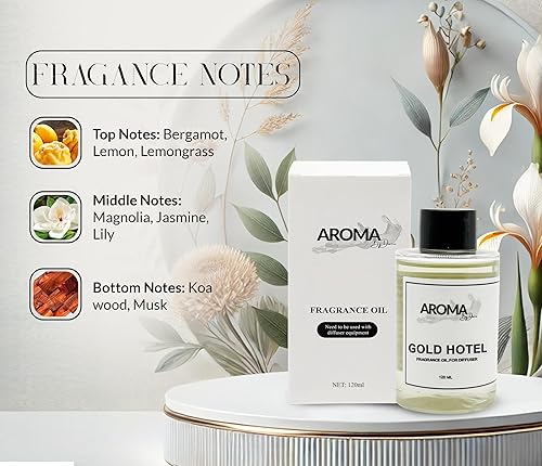 Miniatura 31 de Mezcla de aceites aromáticos My Way - Aceite difusor de aroma de aromaterapia - Difusor de aceite esencial inspirado en hoteles de lujo - Aceite