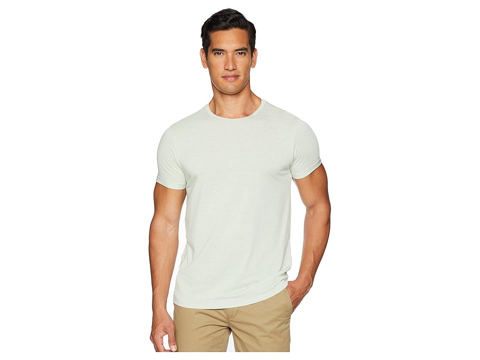 

Scotch & Soda Summer Tee in Ausbrenner Quality (Seafoam Green Melange) Men's T Shirt