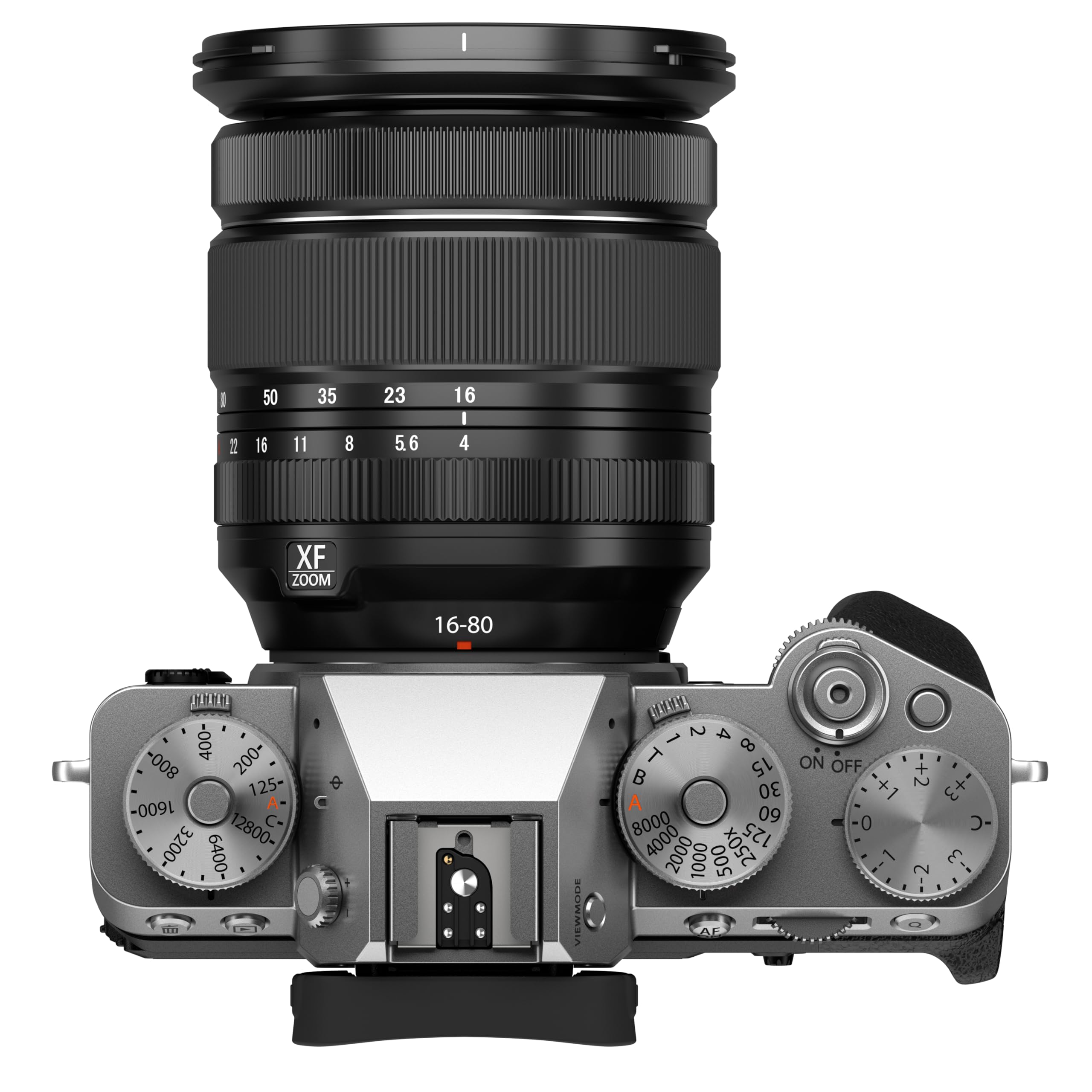 Fujifilm X-T5 Fotocamera Digitale Mirrorless 40MP (HR 160MP), KIT XF16-80mmF4, Sensore X-Trans CMOS 5 HR, IBIS, Filmati 6.2K 30p, Mirino EVF, Schermo LCD 3" Touch Vari-angle, Argento