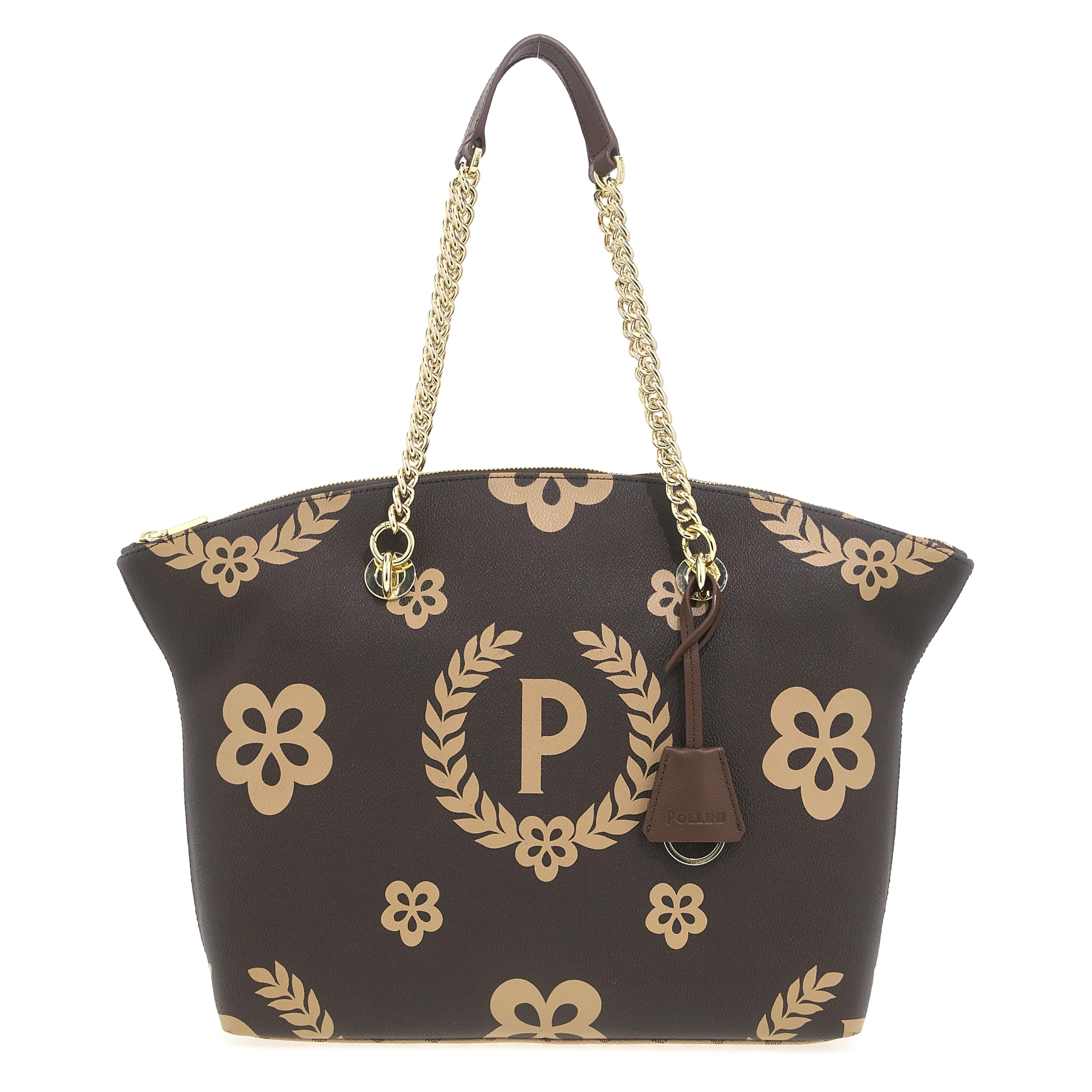 Pollini HERITAGE LOGO CLASSIC TOTE BAG