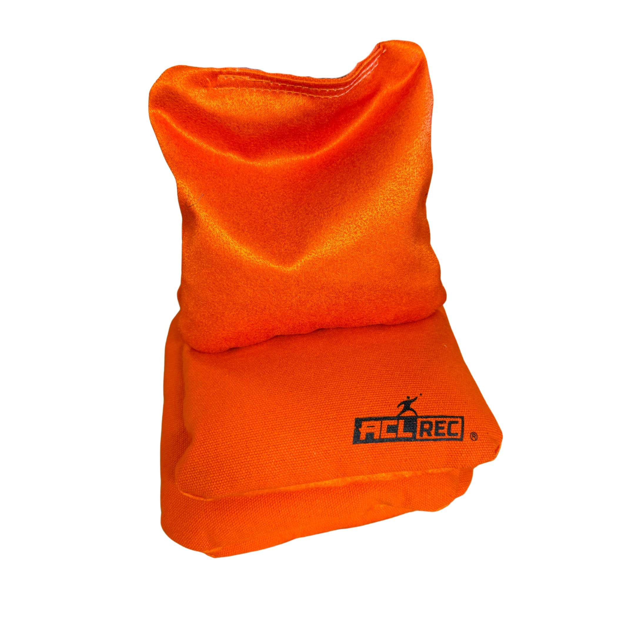 Wicked Wood Games ACL Rec Lot de 2 sacs à cornhole des deux côtés pour une prise en main parfaite Noir et orange