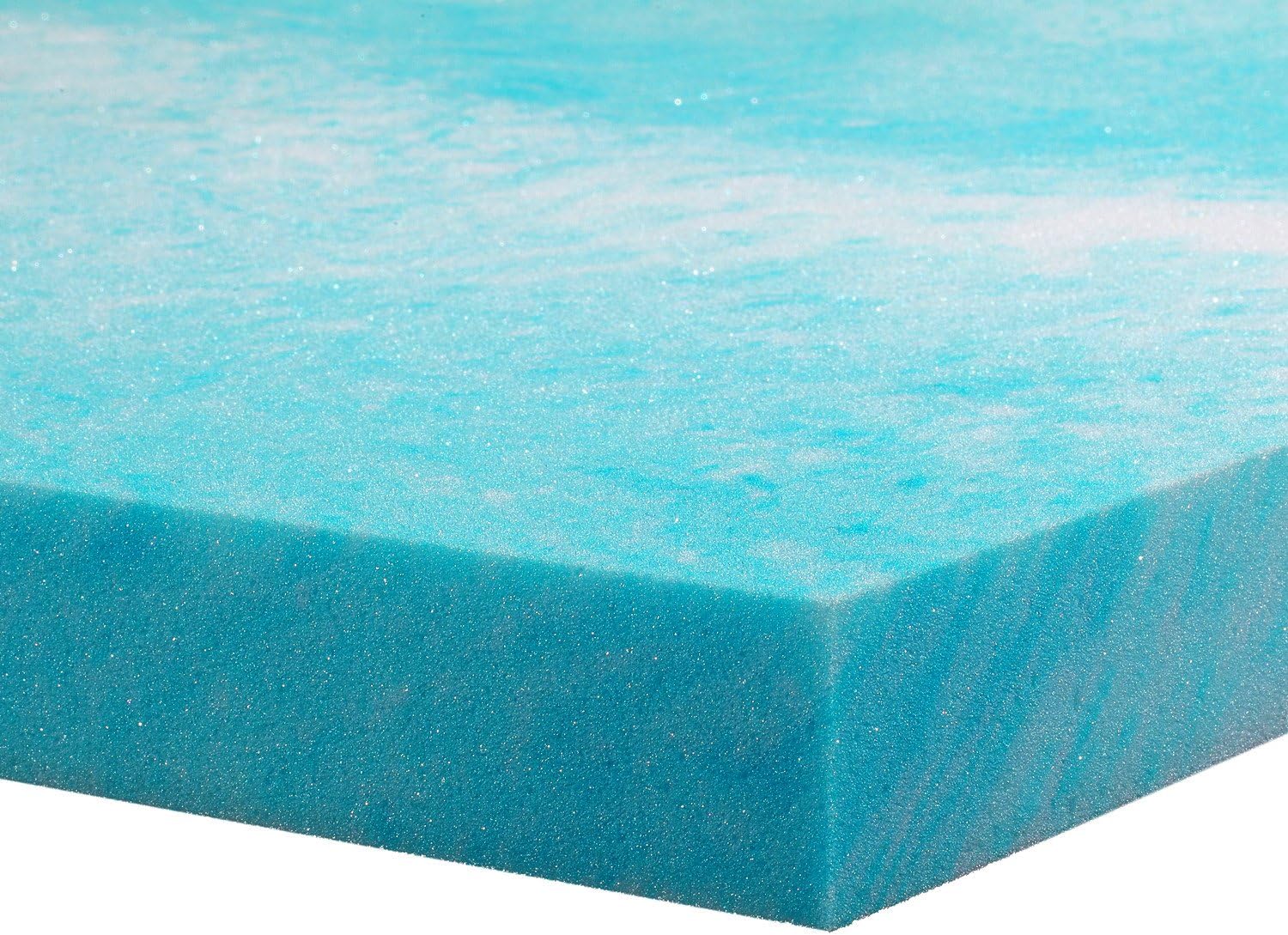 SLIDEEP Memory Foam Mattress Topper - Queen