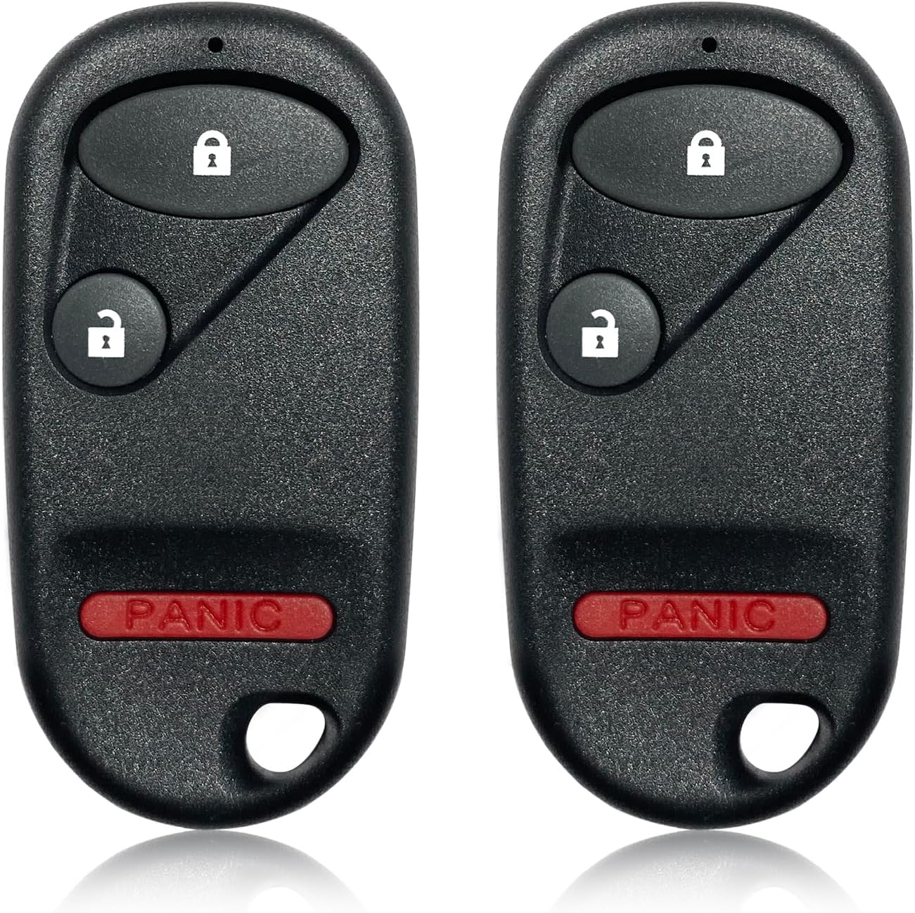 Car Key Fob Remote Keyless Entry Control NHVWB1U523 433MHz 3 Button Replacement for 2001-2007 Honda Civic Pilot - 2 Pack