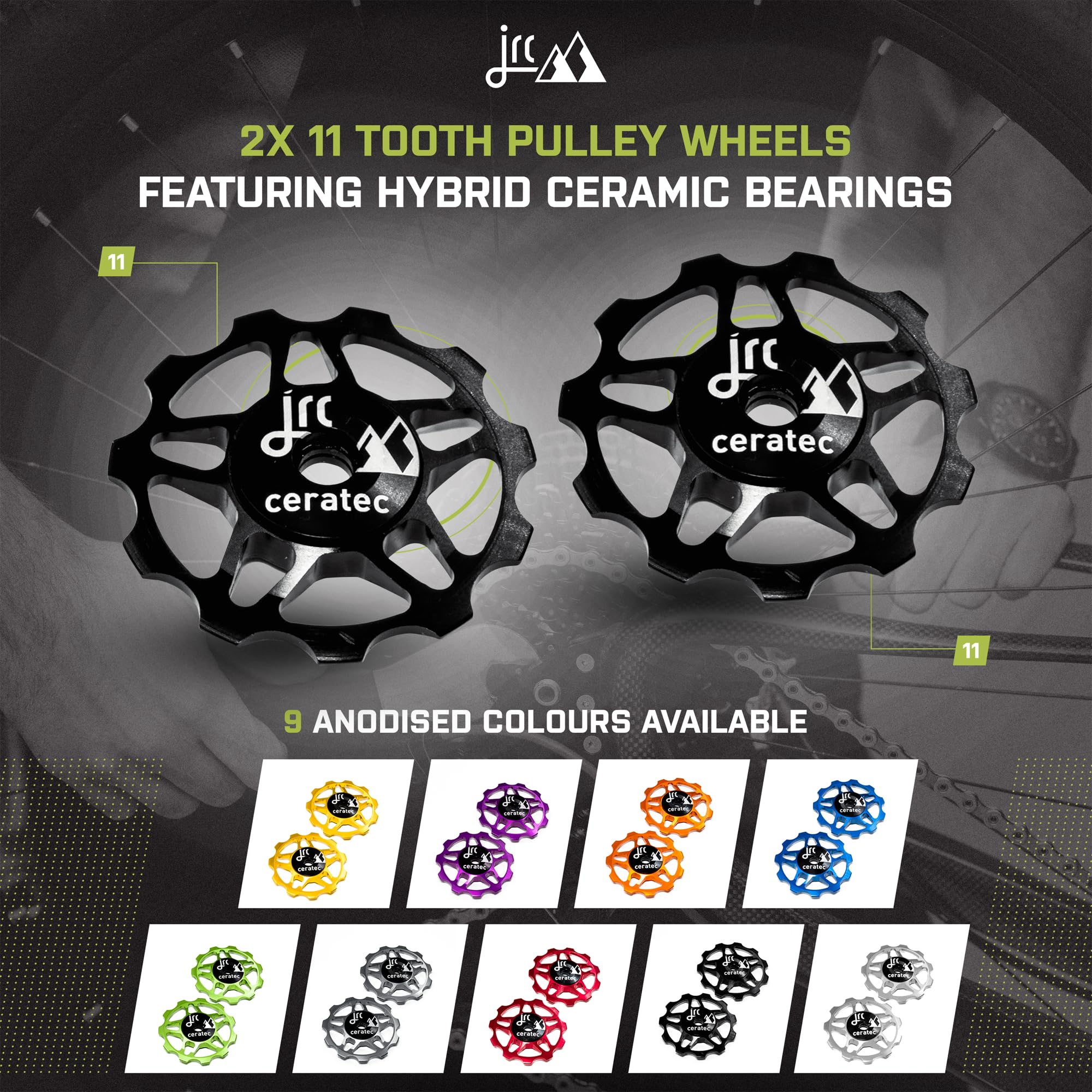 CDJ製 Full ceramic PULLEY & TUNING OIL CDJ製 Full ceramic PULLEY